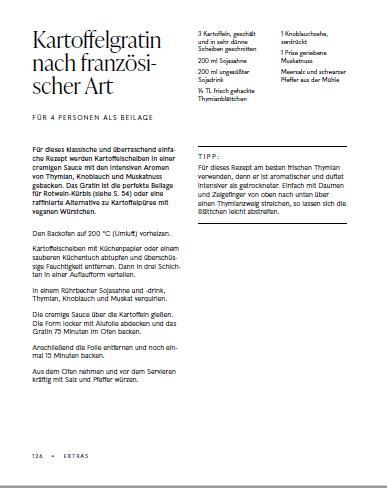 Beispielinhalt (Bild) Vegan aus dem Ofen