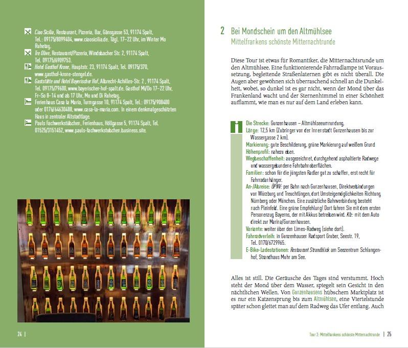 Beispielinhalt (Bild) Fahrradfahren in Mittelfranken