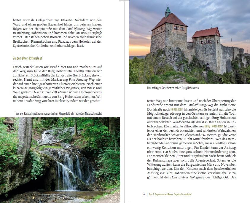 Beispielinhalt (Bild) Der Ausflugsverführer Franken für Familien