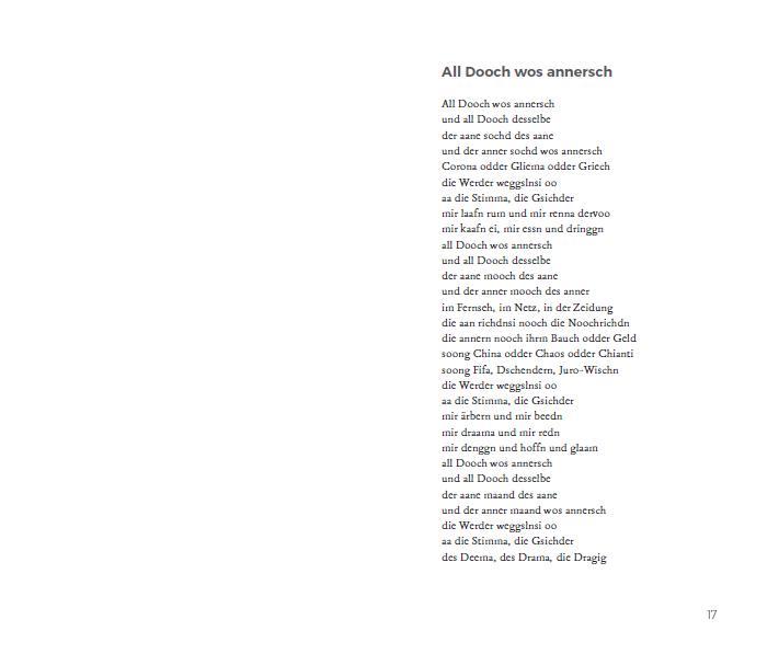 Beispielinhalt (Bild) All Dooch wos annersch