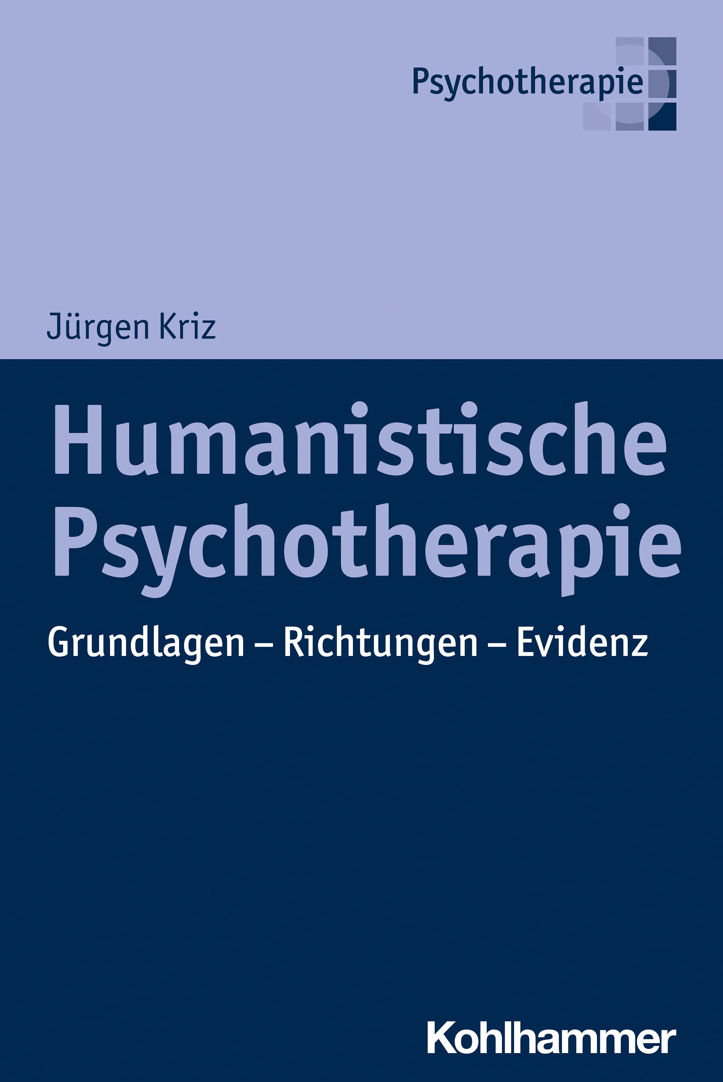 Vorderes Coverbild Humanistische Psychotherapie