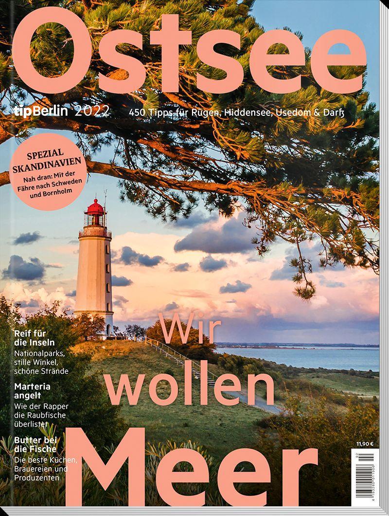 Vorderes Coverbild tipBerlin Ostsee 2022