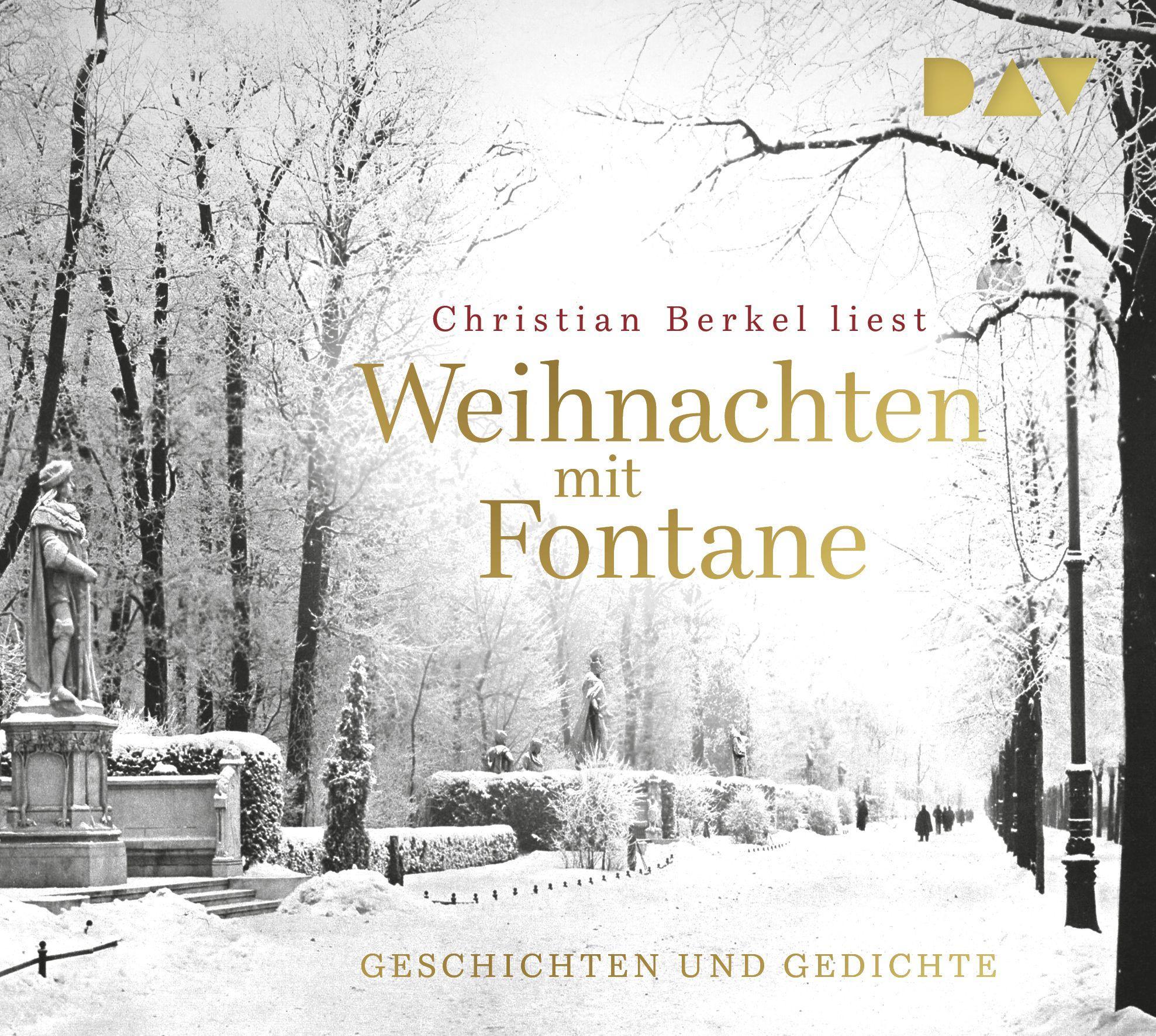 Vorderes Coverbild Weihnachten mit Fontane. Geschichten und Gedichte