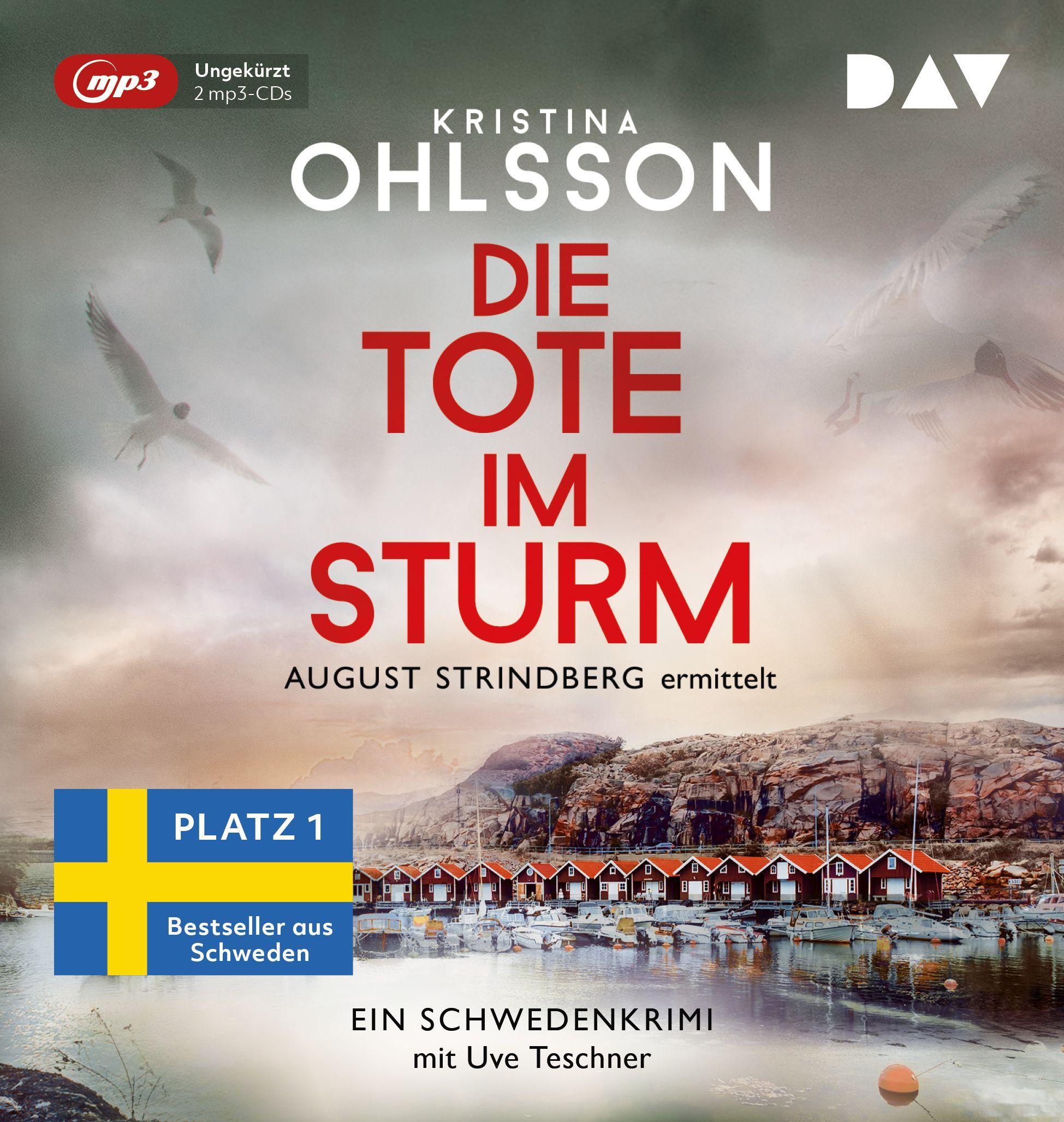 Vorderes Coverbild Die Tote im Sturm. August Strindberg ermittelt