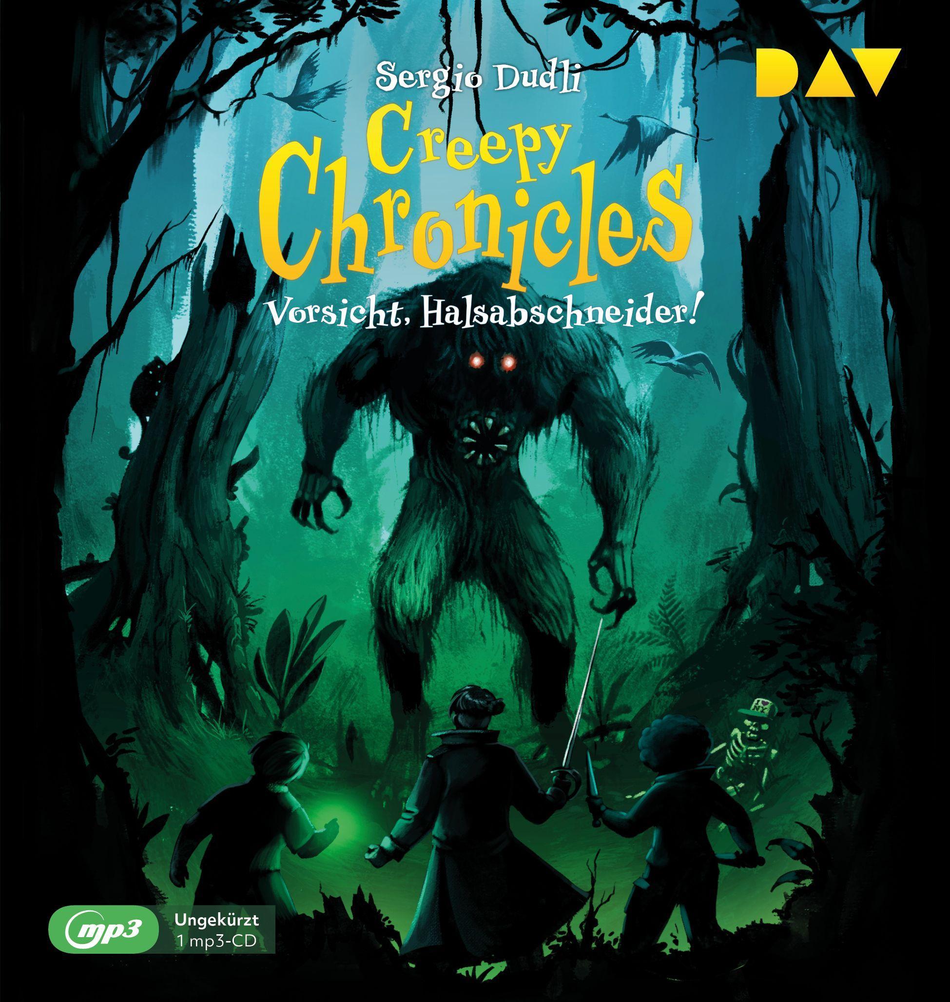 Vorderes Coverbild Creepy Chronicles 02. Vorsicht, Halsabschneider!