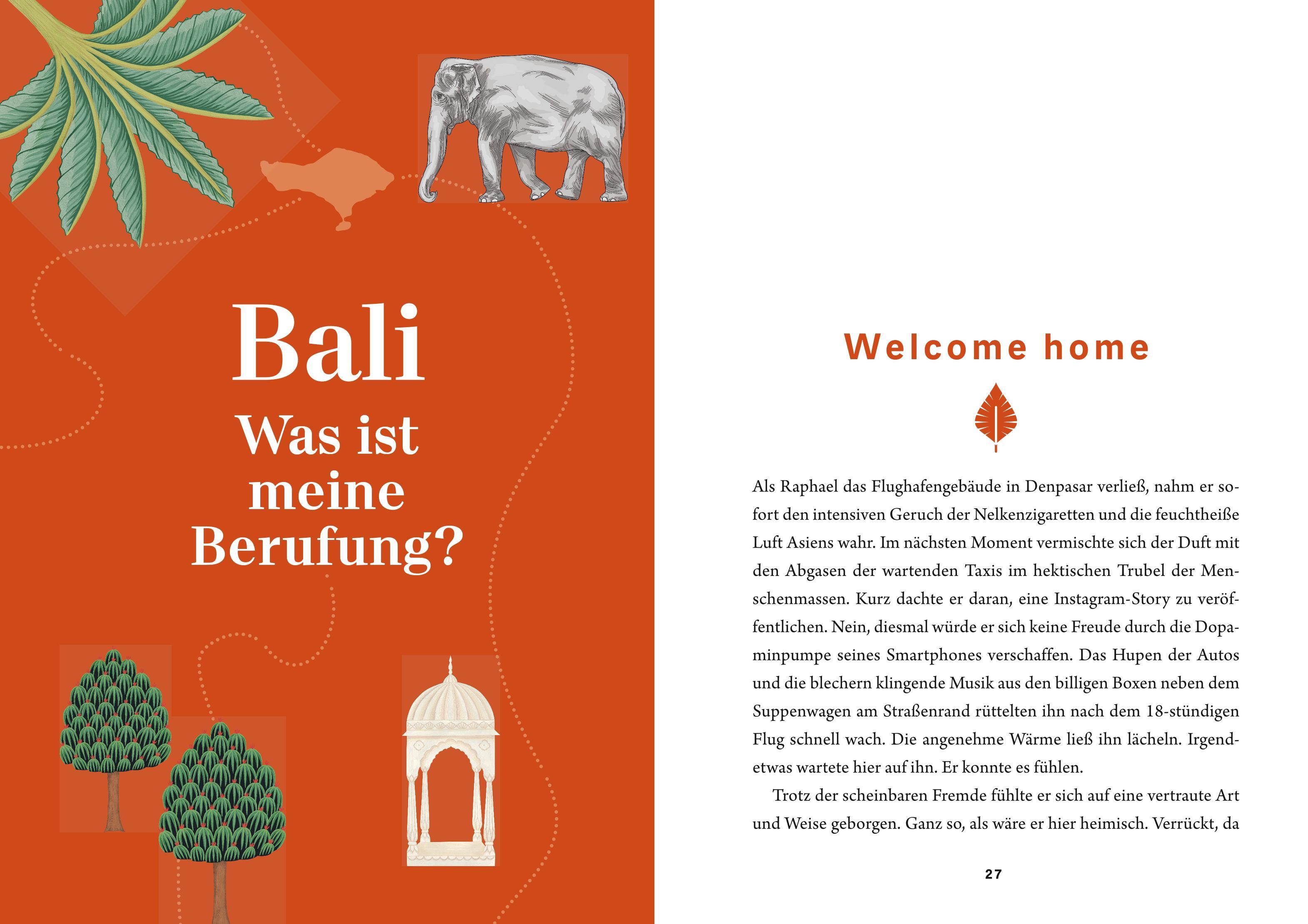 Beispielinhalt (Bild) 7 Fragen, eine Reise um die Welt und das Geheimnis des Glücks