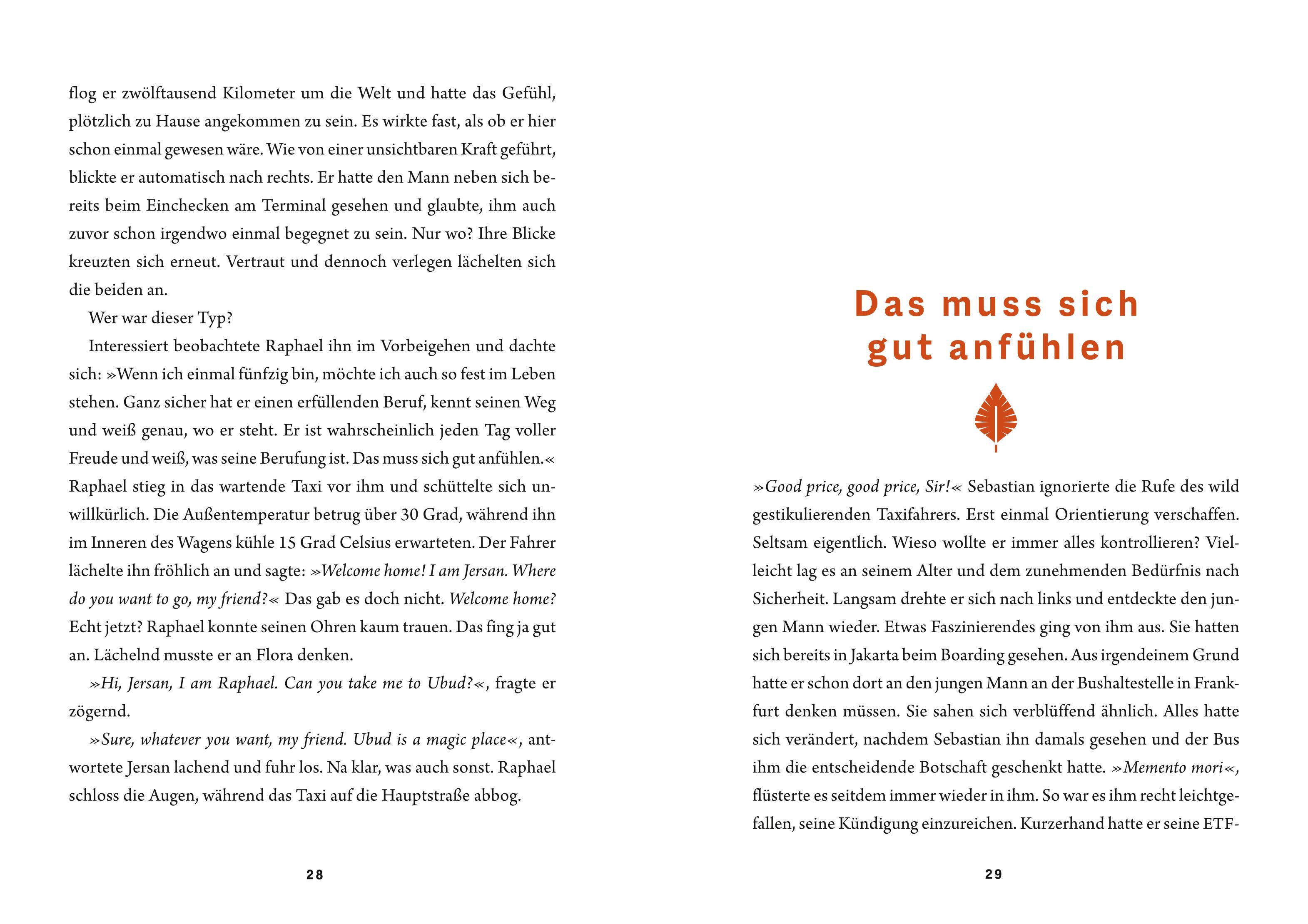 Beispielinhalt (Bild) 7 Fragen, eine Reise um die Welt und das Geheimnis des Glücks