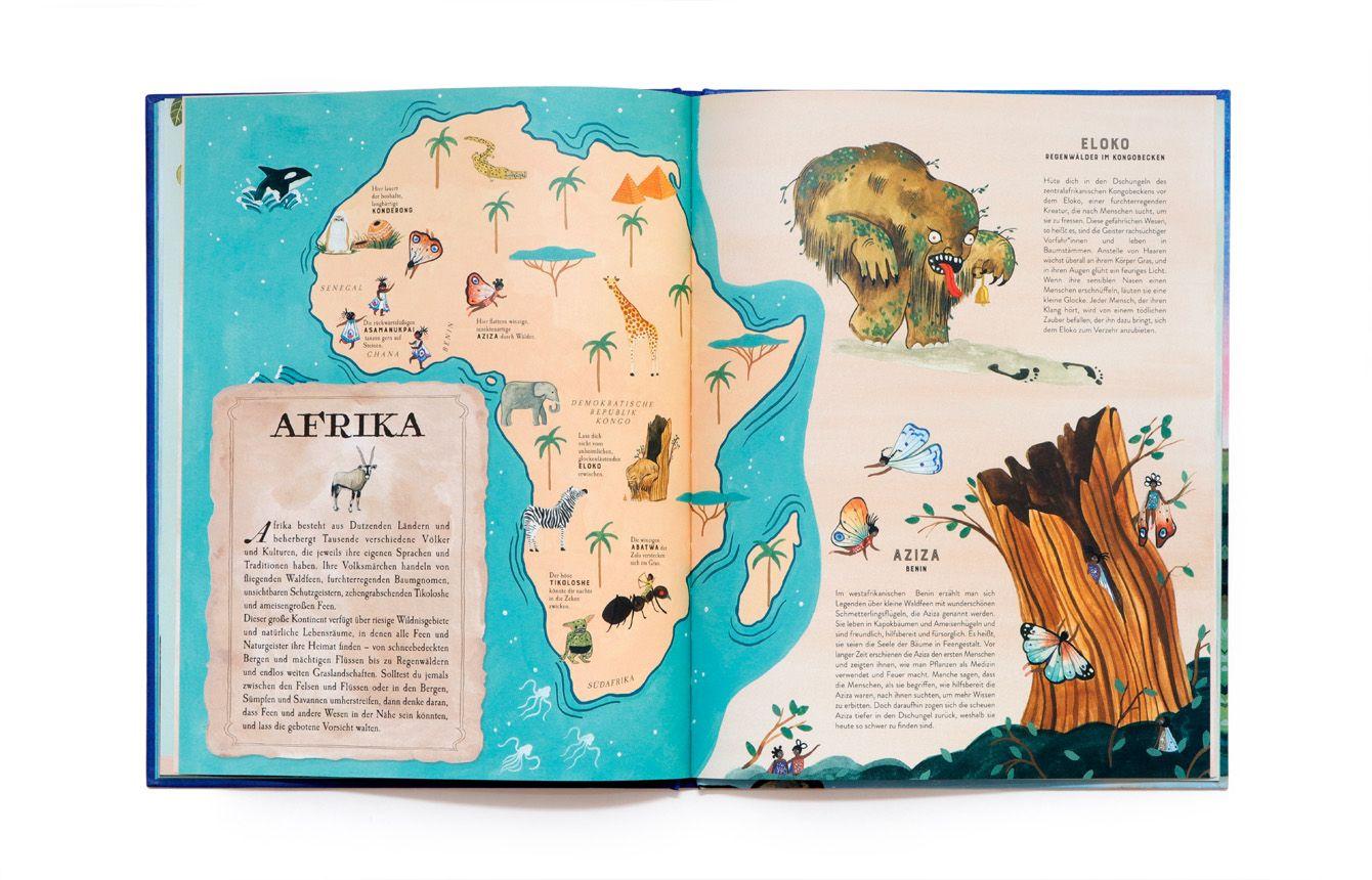 Beispielinhalt (Bild) Der Feen-Atlas