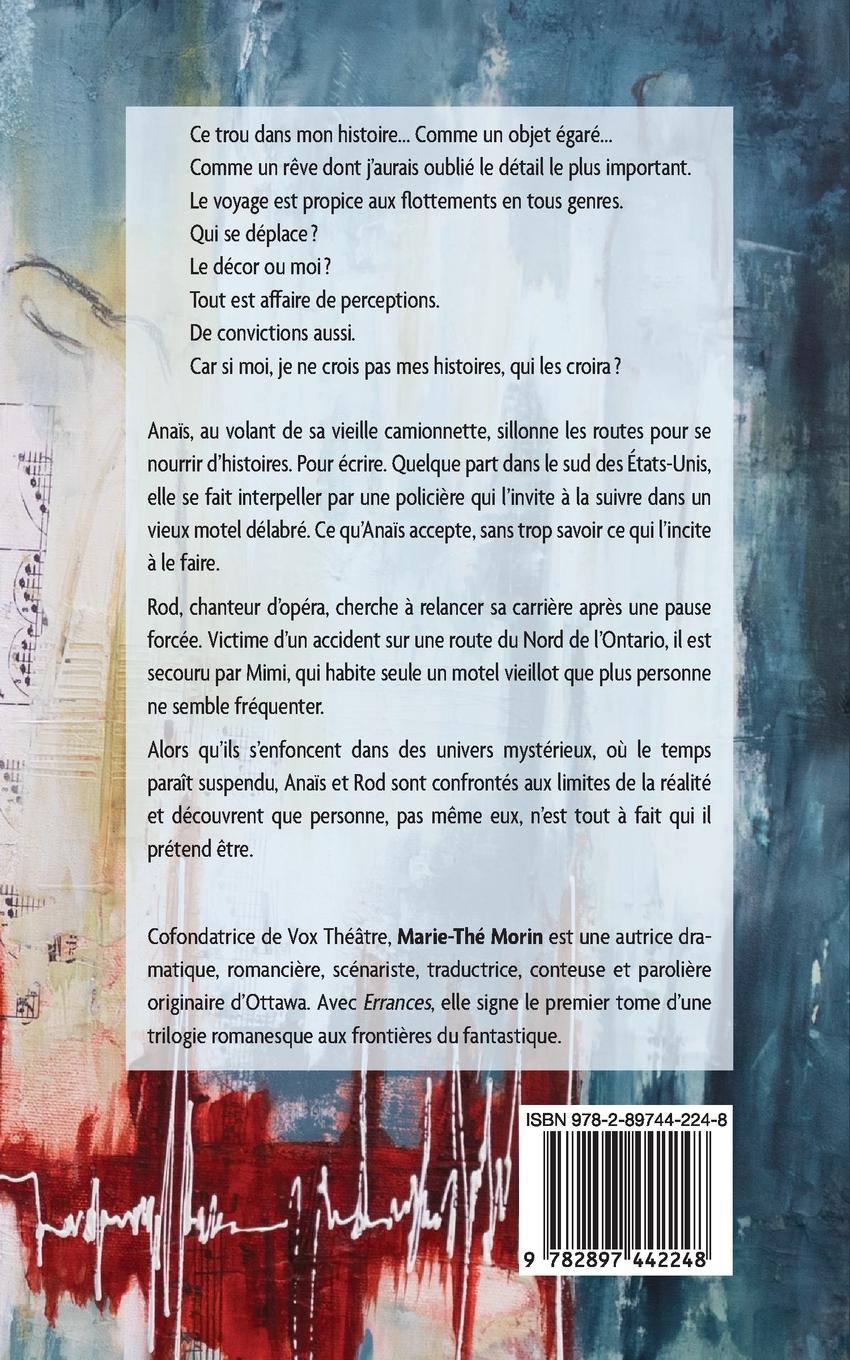 Rückseitencover Errances