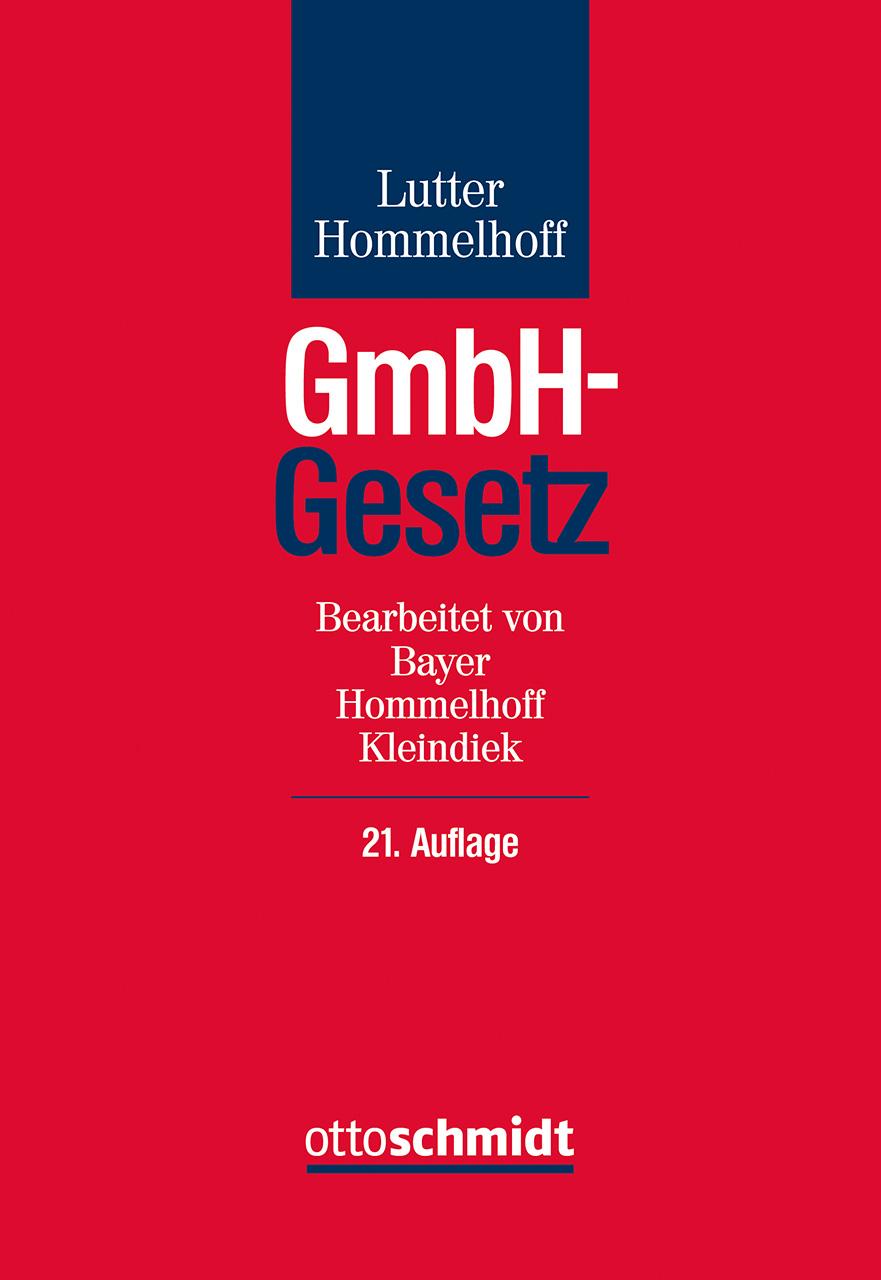 Vorderes Coverbild GmbH-Gesetz