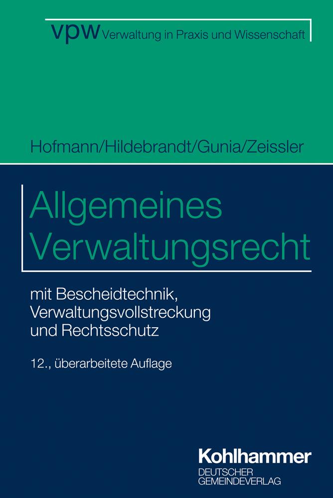 Vorderes Coverbild Allgemeines Verwaltungsrecht