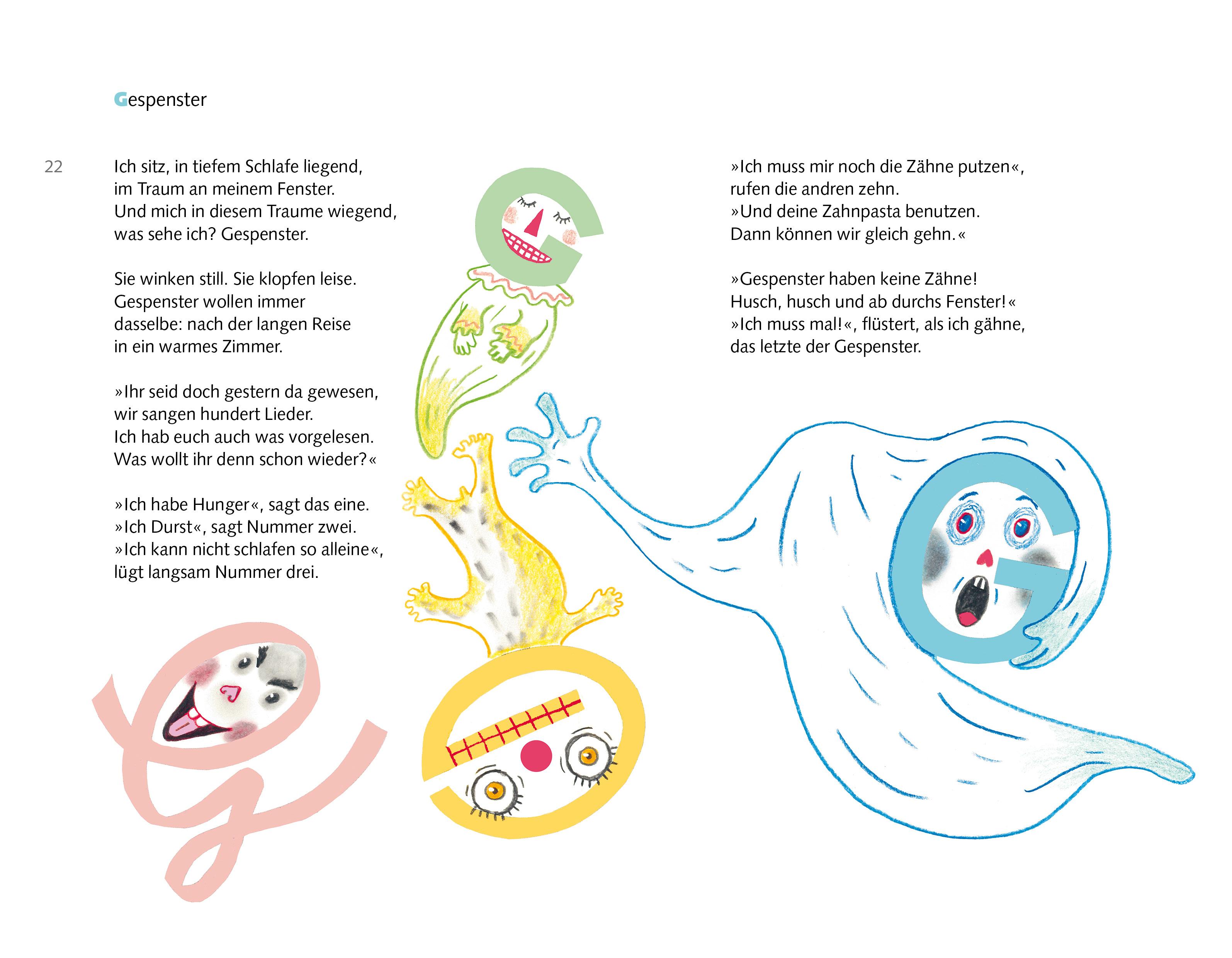 Beispielinhalt (Bild) Alphabet der Träume