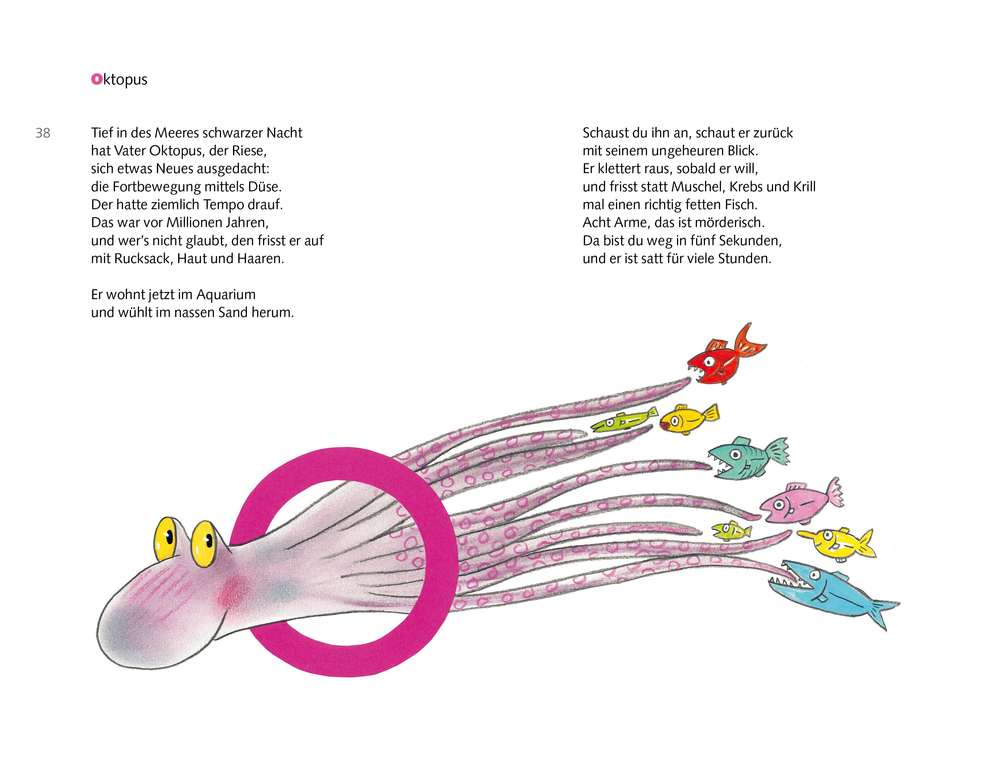 Beispielinhalt (Bild) Alphabet der Träume