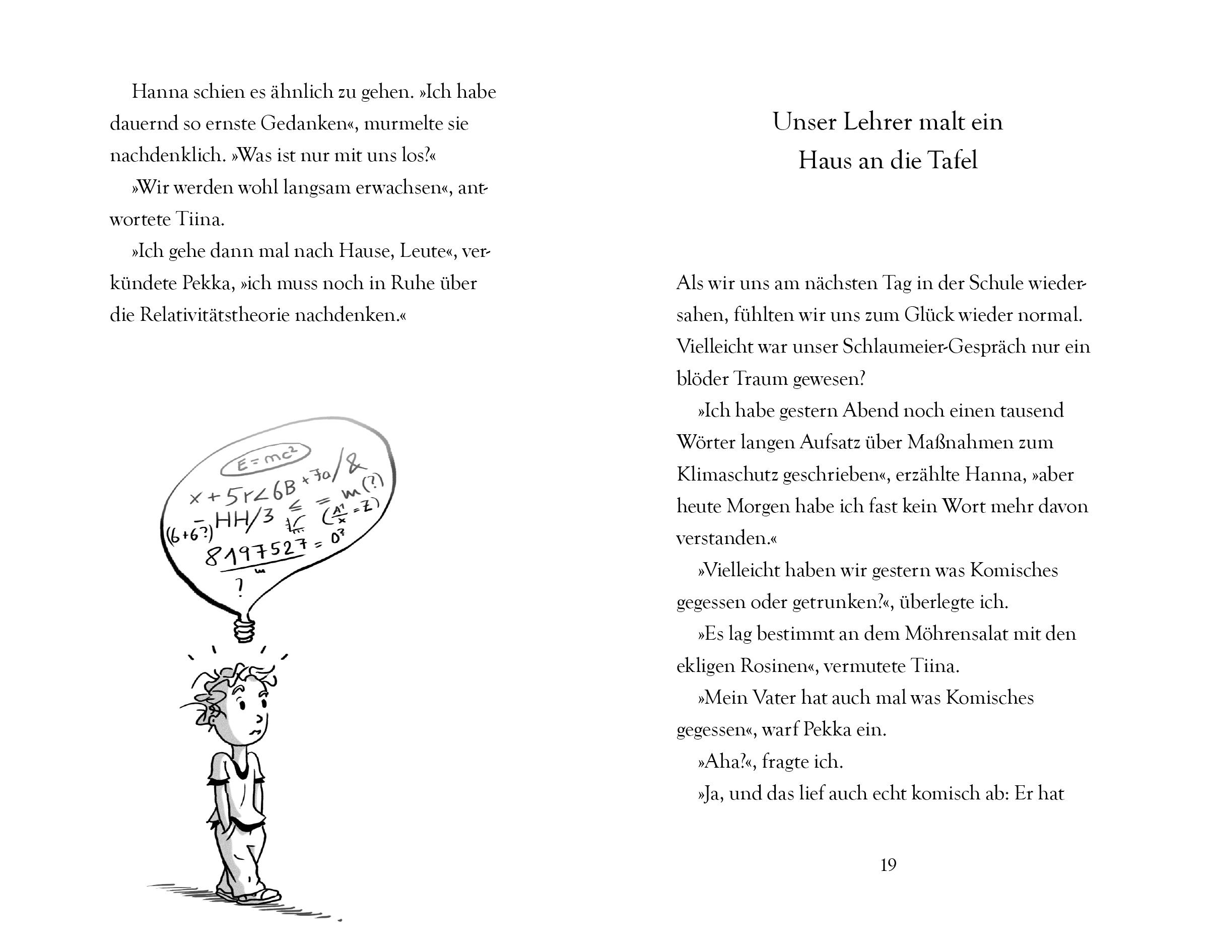 Beispielinhalt (Bild) Ellas Klasse und der Wundersmoothie