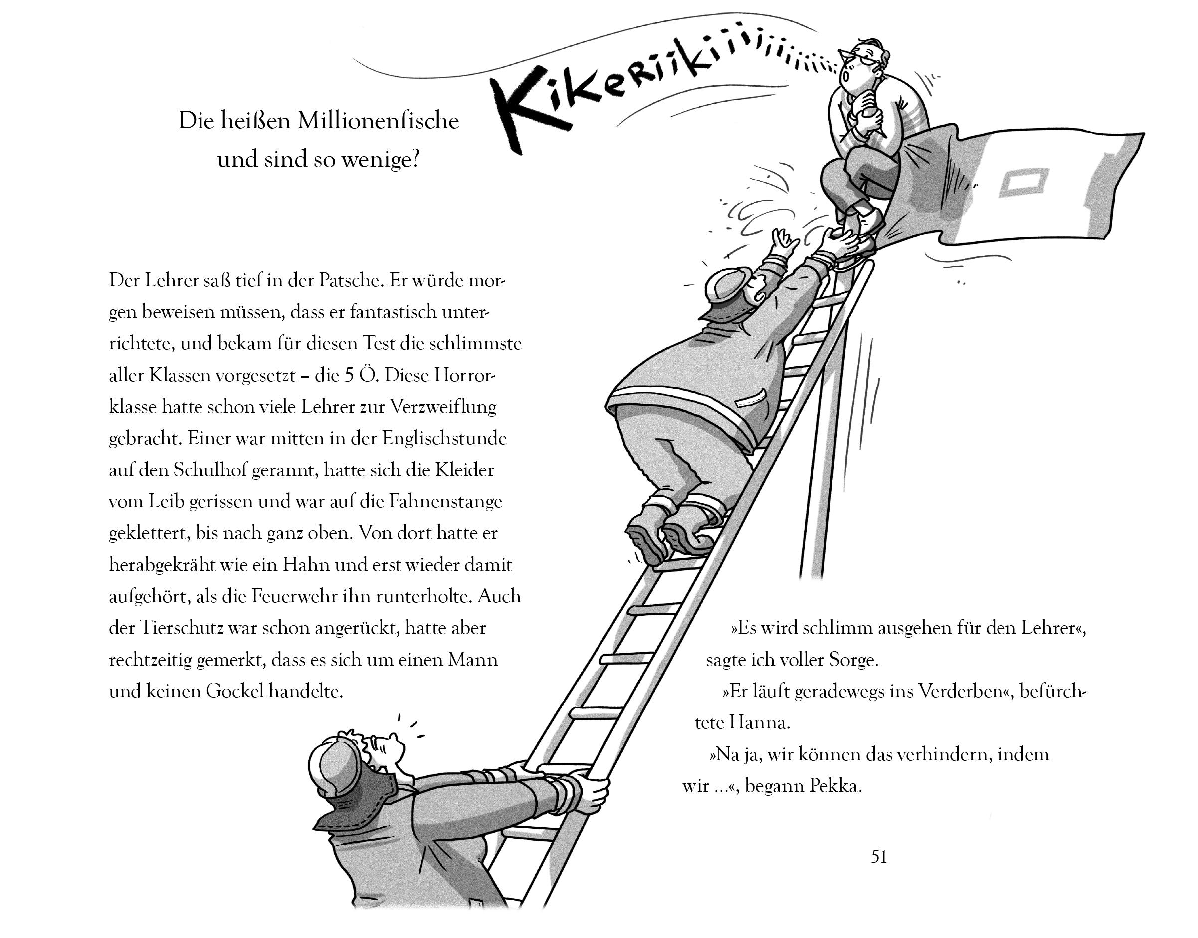 Beispielinhalt (Bild) Ellas Klasse und der Wundersmoothie