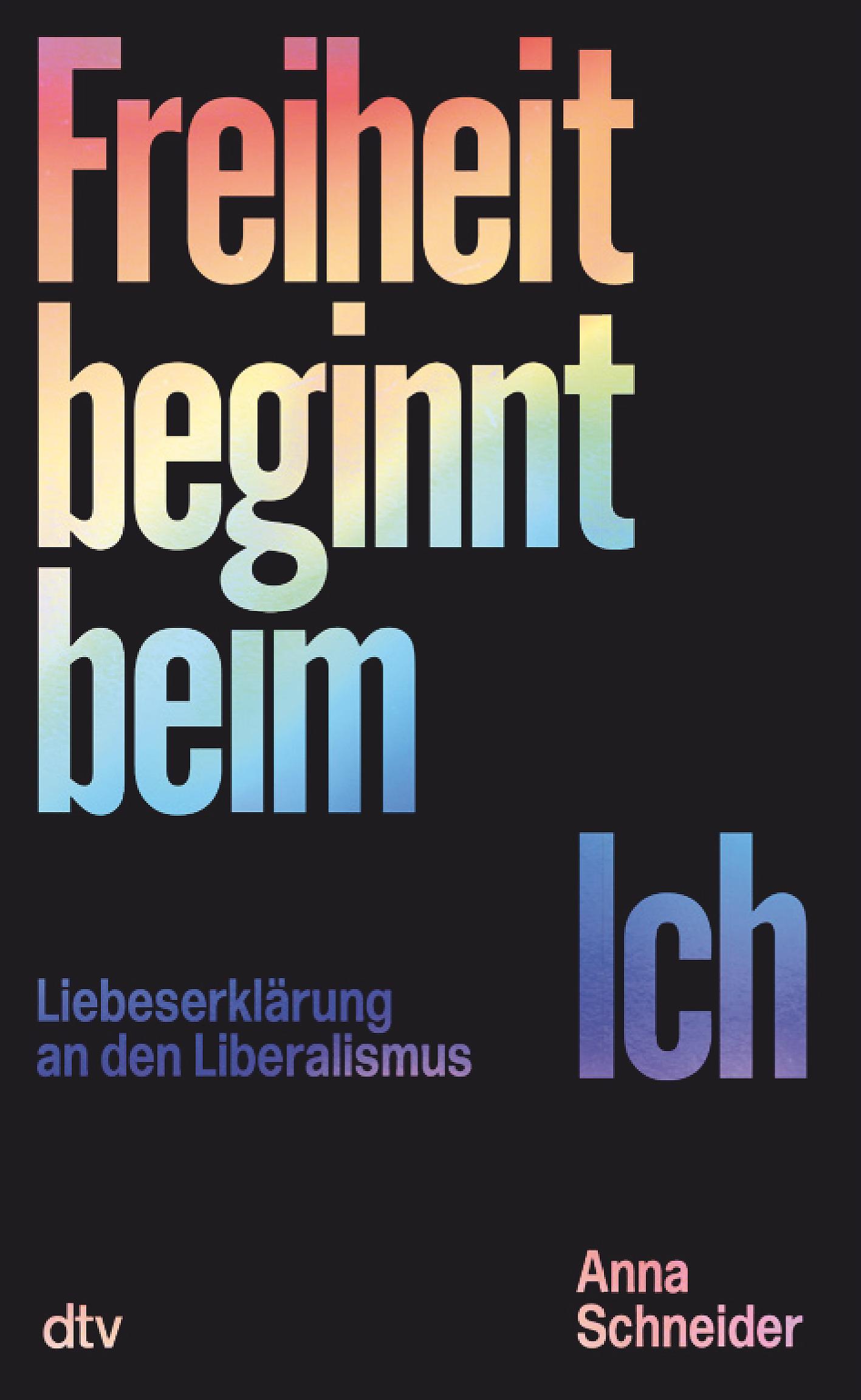 Vorderes Coverbild Freiheit beginnt beim Ich