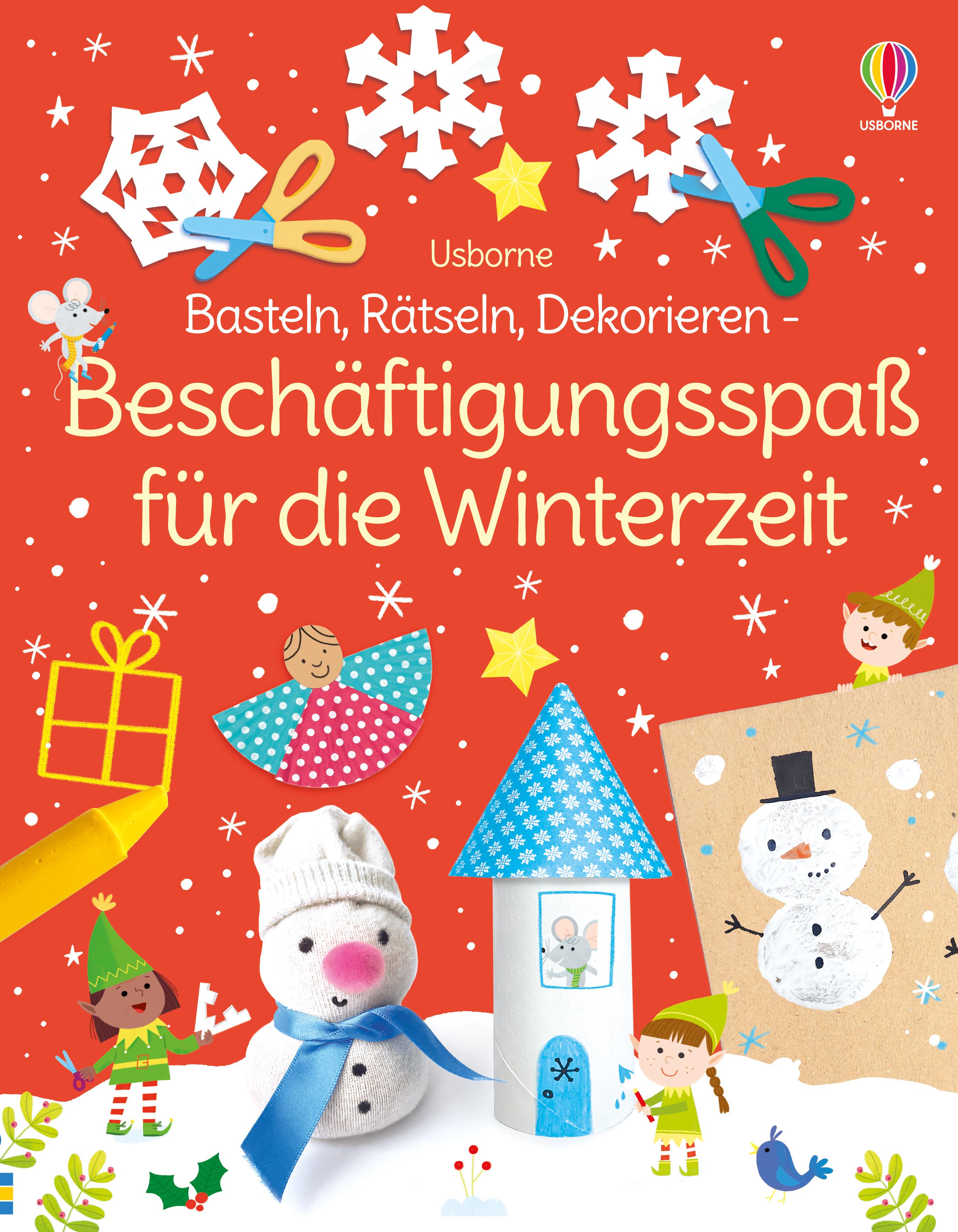 Vorderes Coverbild Basteln, Rätseln, Dekorieren - Beschäftigungsspaß für die Winterzeit