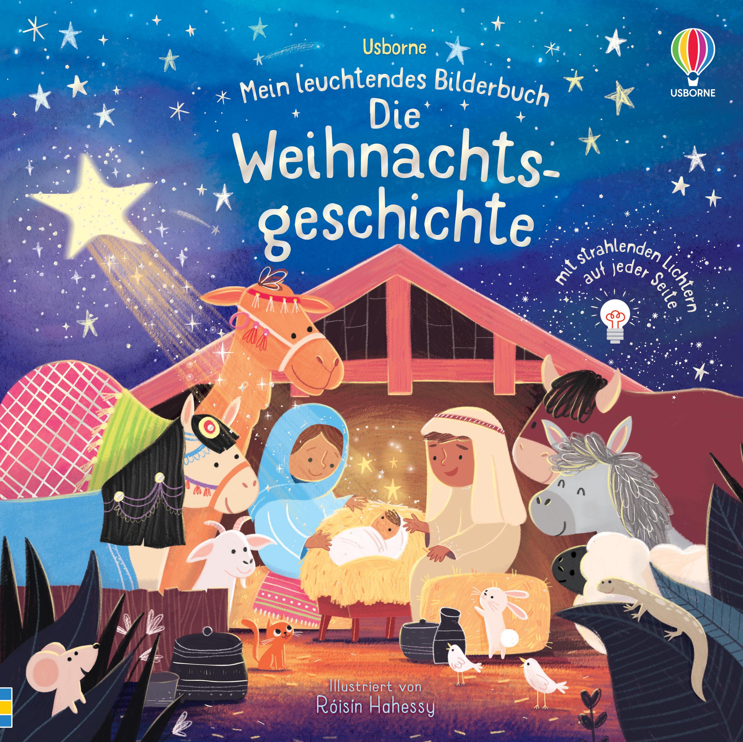 Vorderes Coverbild Mein leuchtendes Bilderbuch: Die Weihnachtsgeschichte