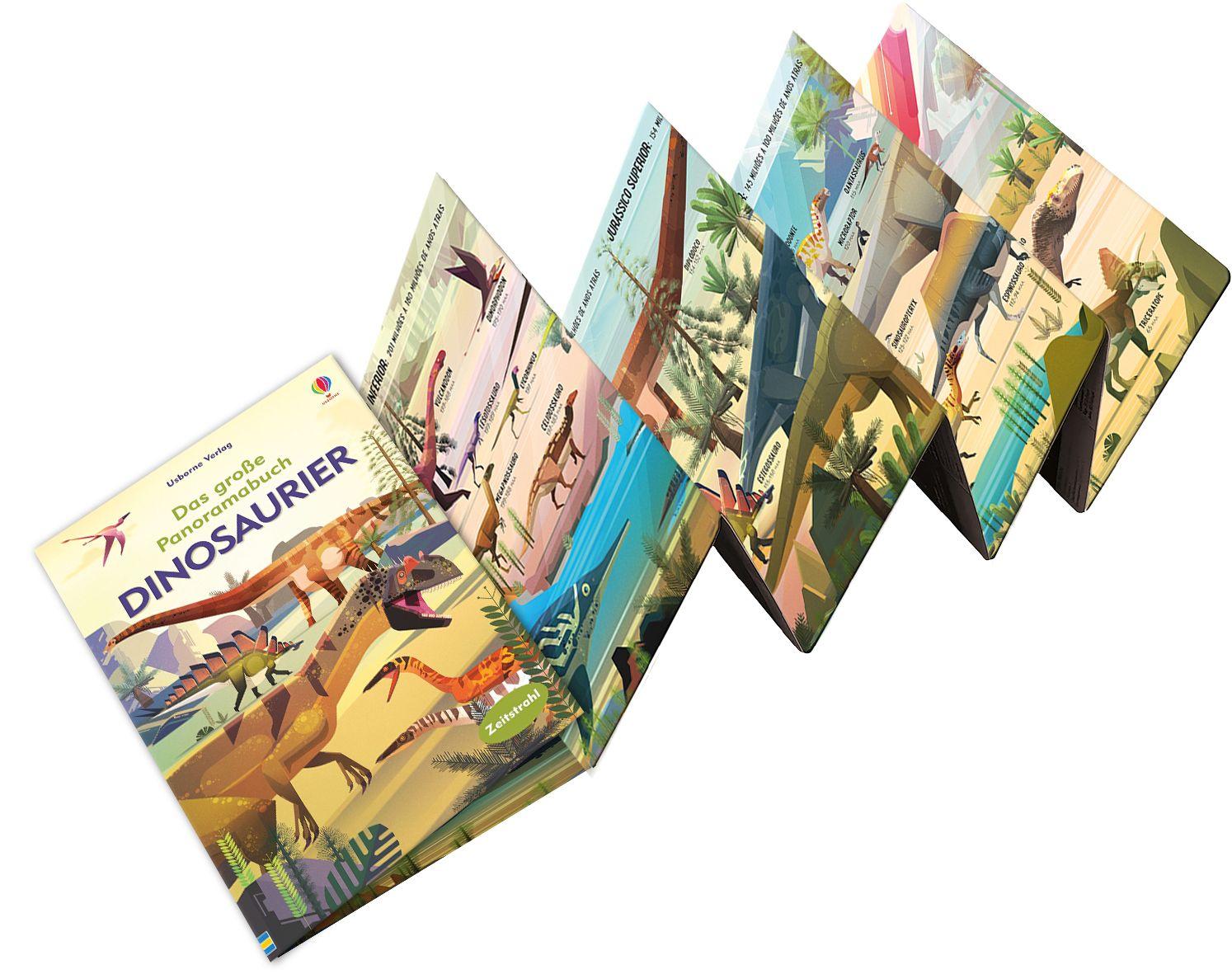 Beispielinhalt (Bild) Puzzle & Buch: Die Zeit der Dinosaurier