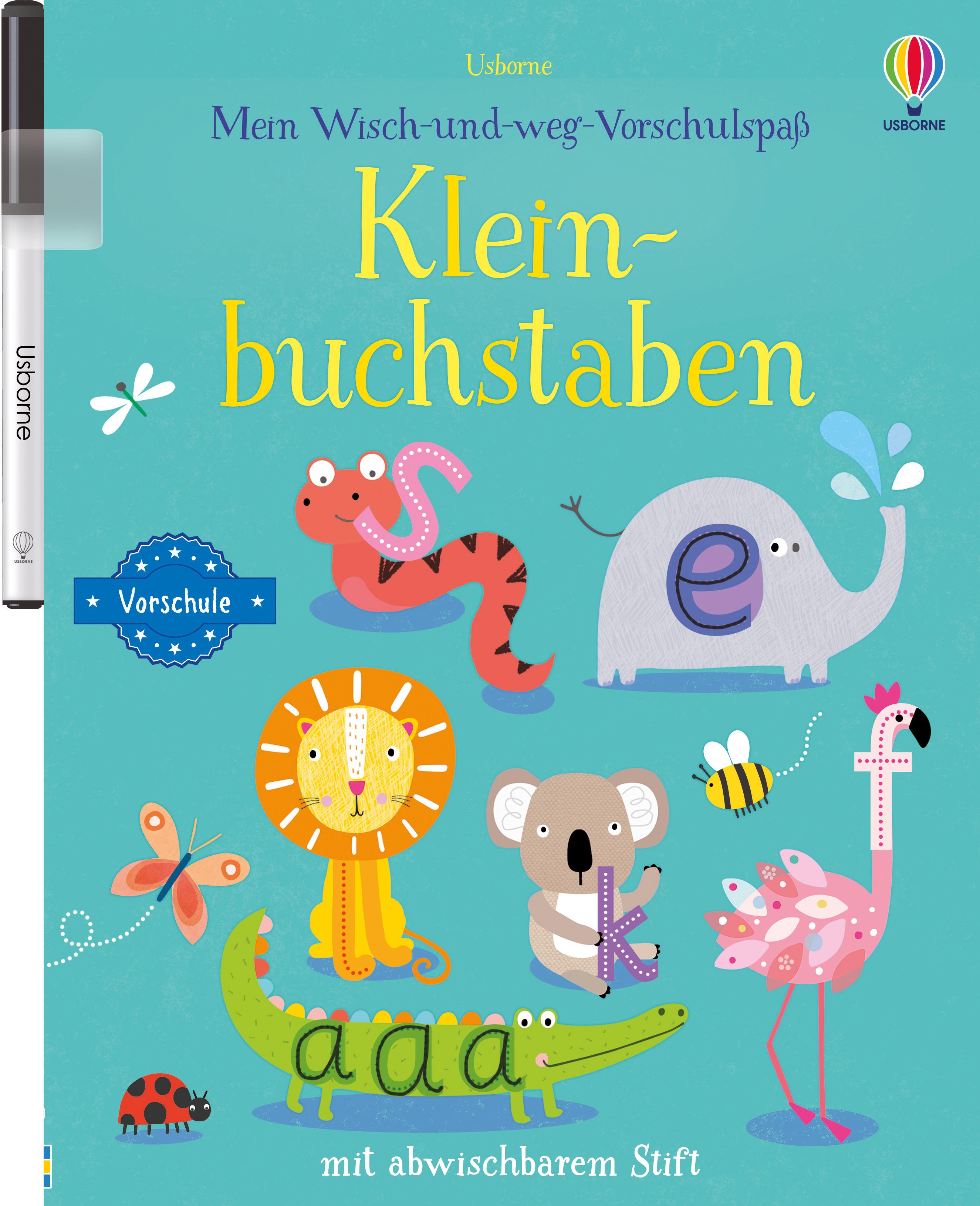 Vorderes Coverbild Mein Wisch-und-weg-Vorschulspaß: Kleinbuchstaben
