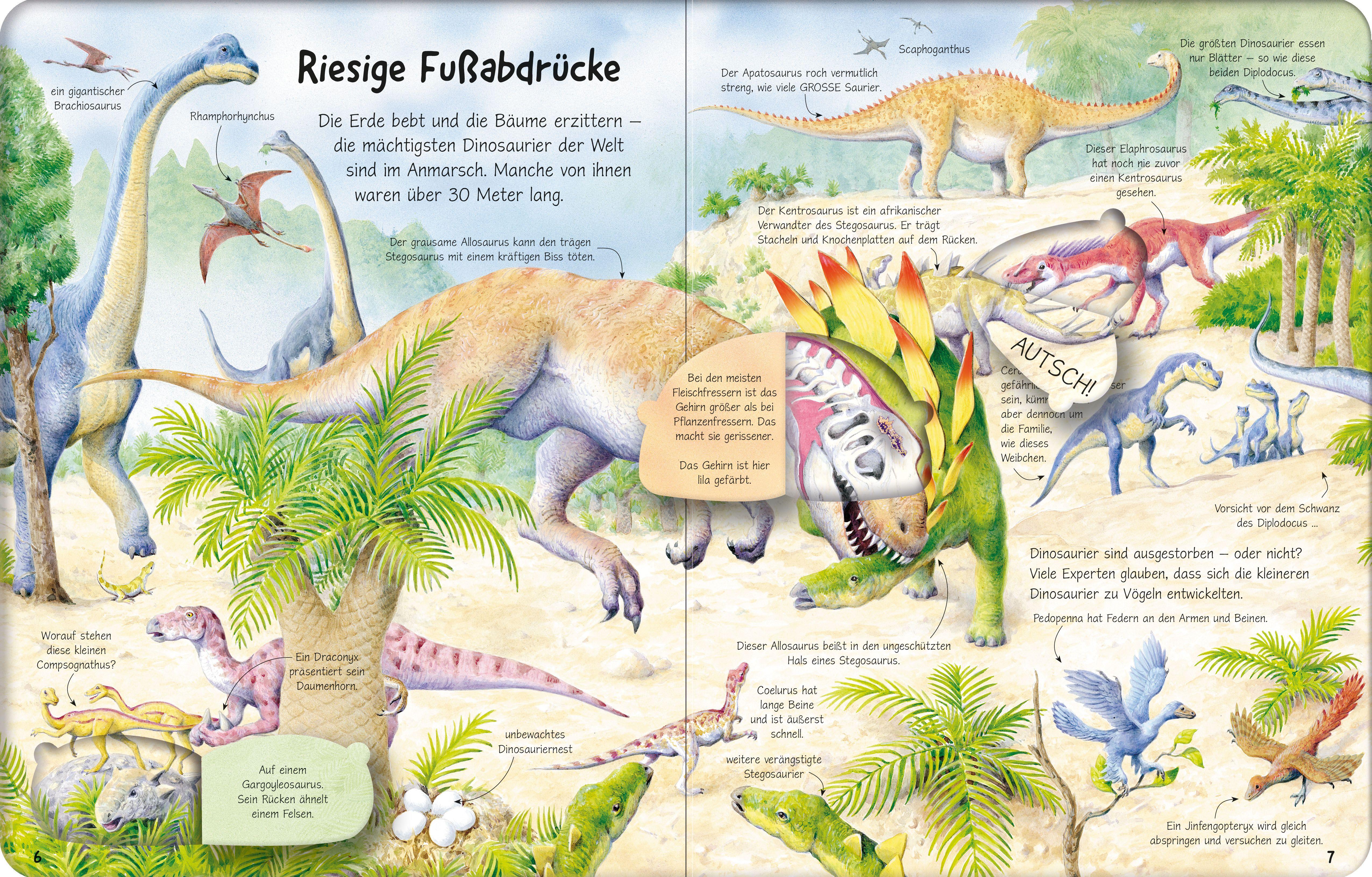 Beispielinhalt (Bild) Ich weiß mehr! Die Welt der Dinosaurier