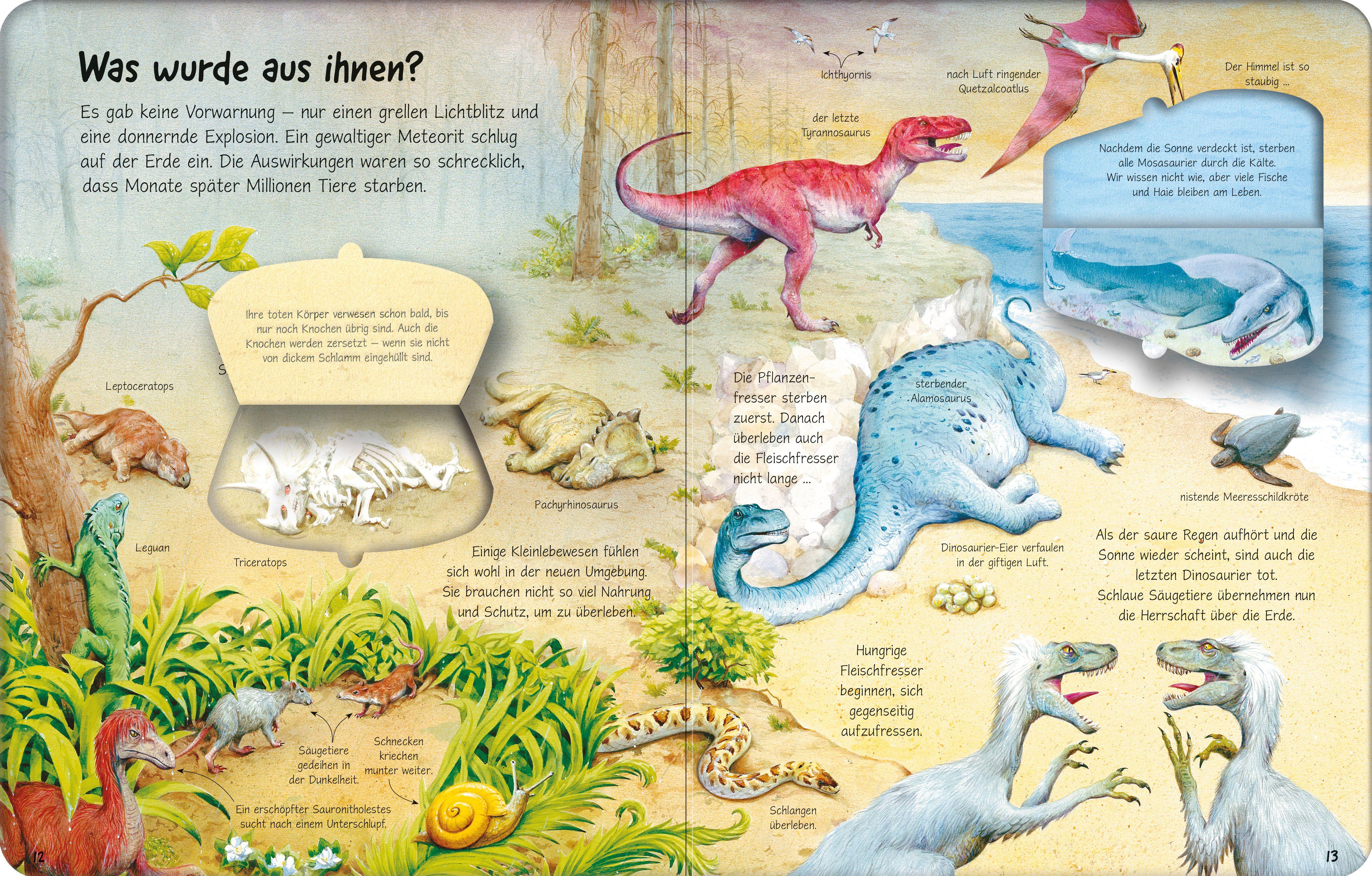 Beispielinhalt (Bild) Ich weiß mehr! Die Welt der Dinosaurier