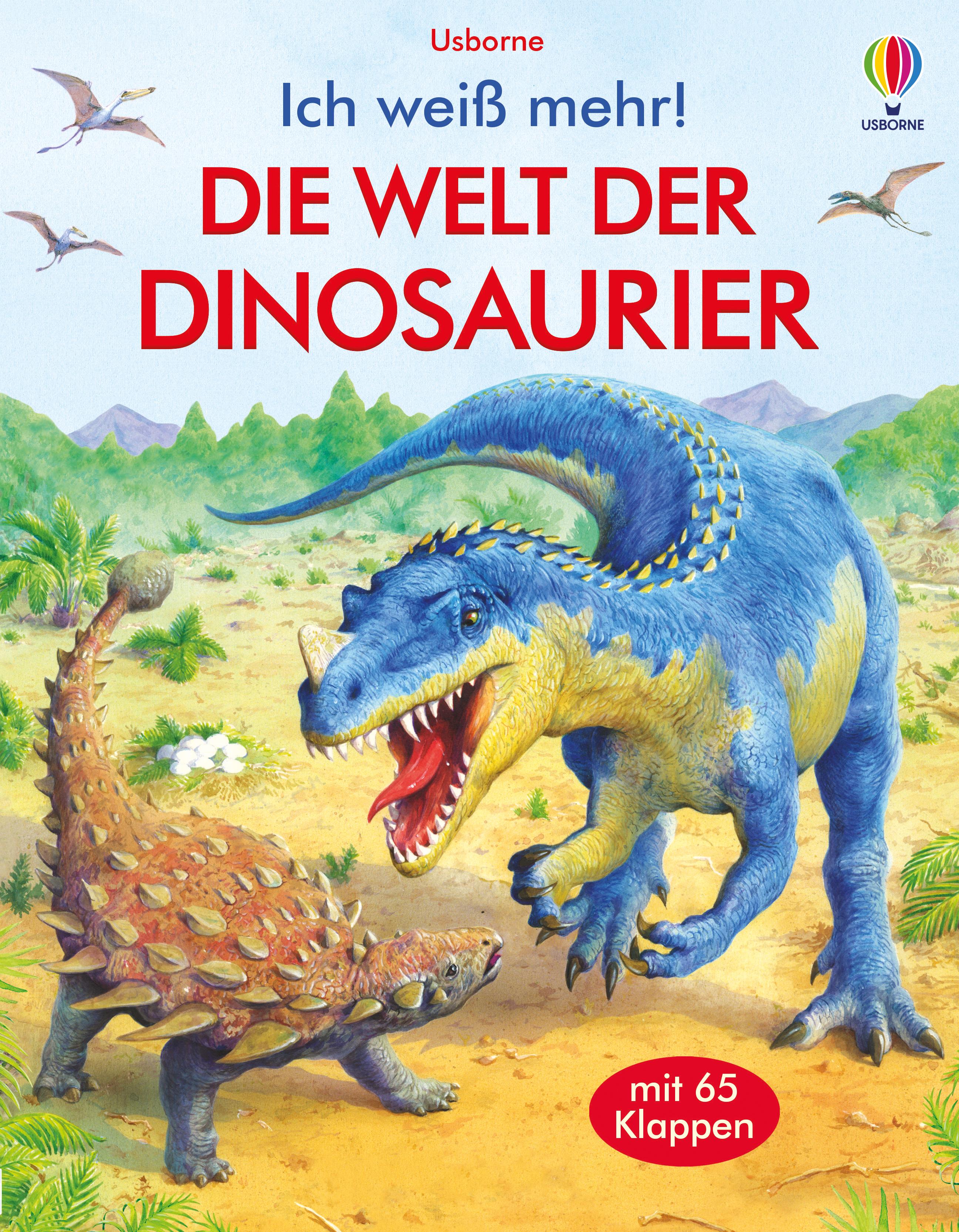 Vorderes Coverbild Ich weiß mehr! Die Welt der Dinosaurier