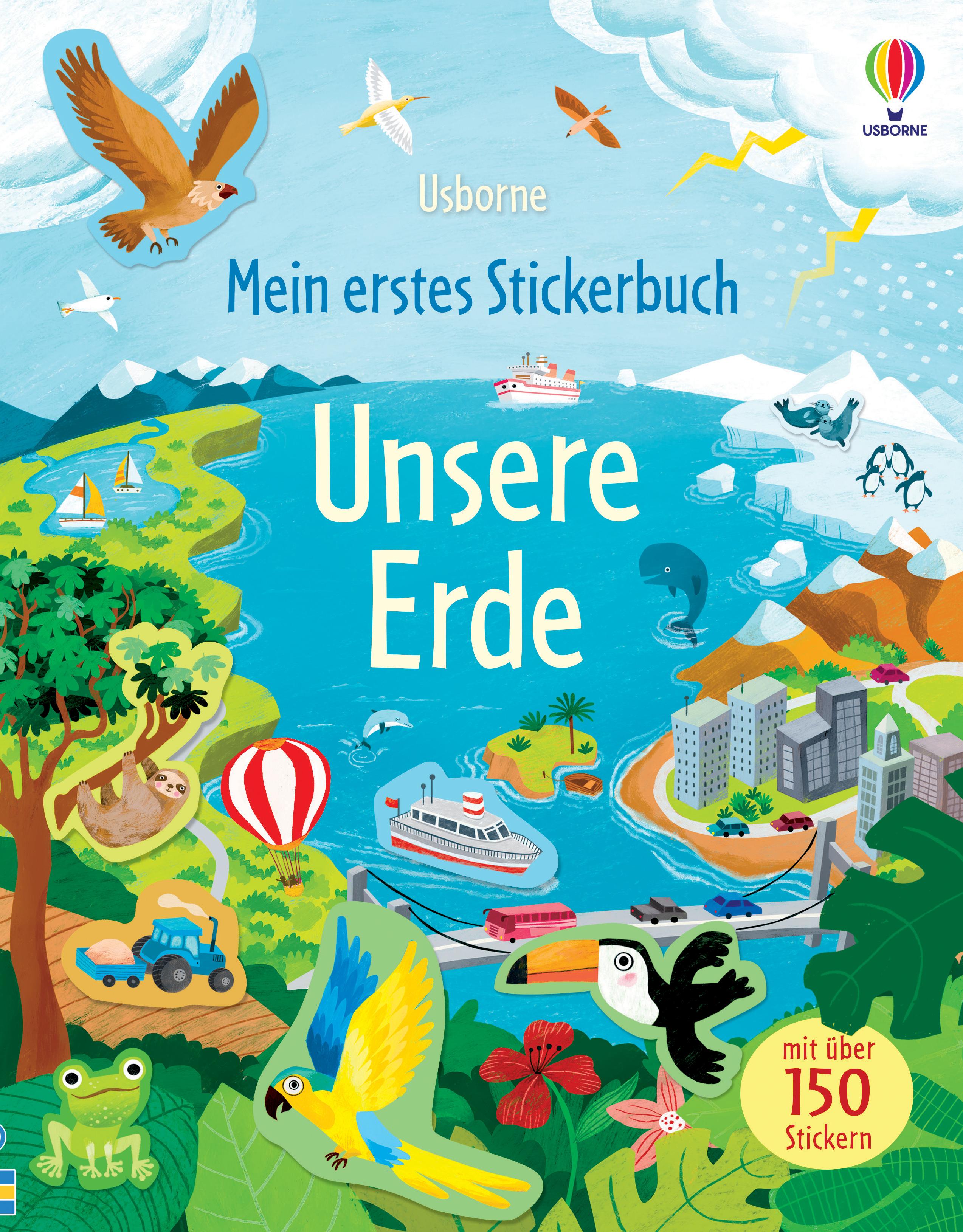 Vorderes Coverbild Mein erstes Stickerbuch: Unsere Erde