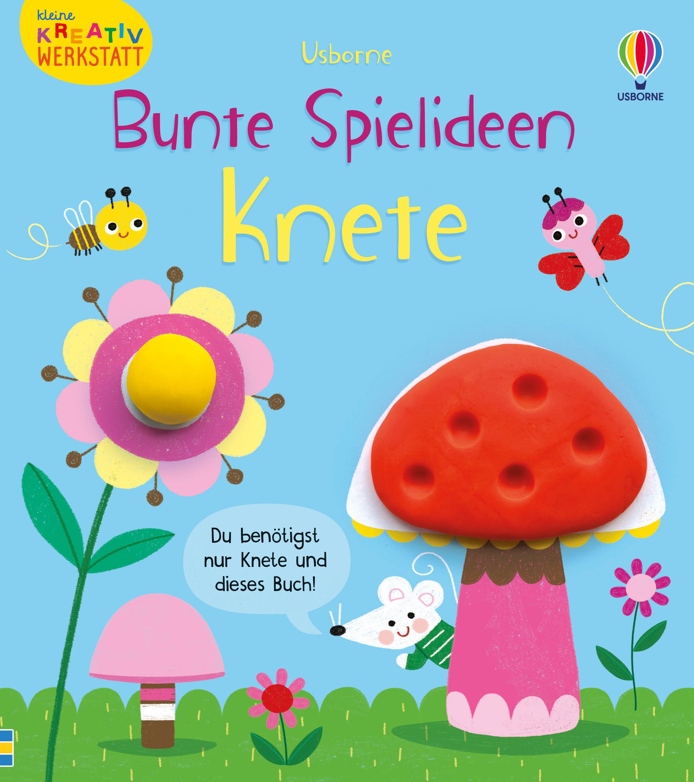 Vorderes Coverbild Kleine Kreativ-Werkstatt - Bunte Spielideen: Knete