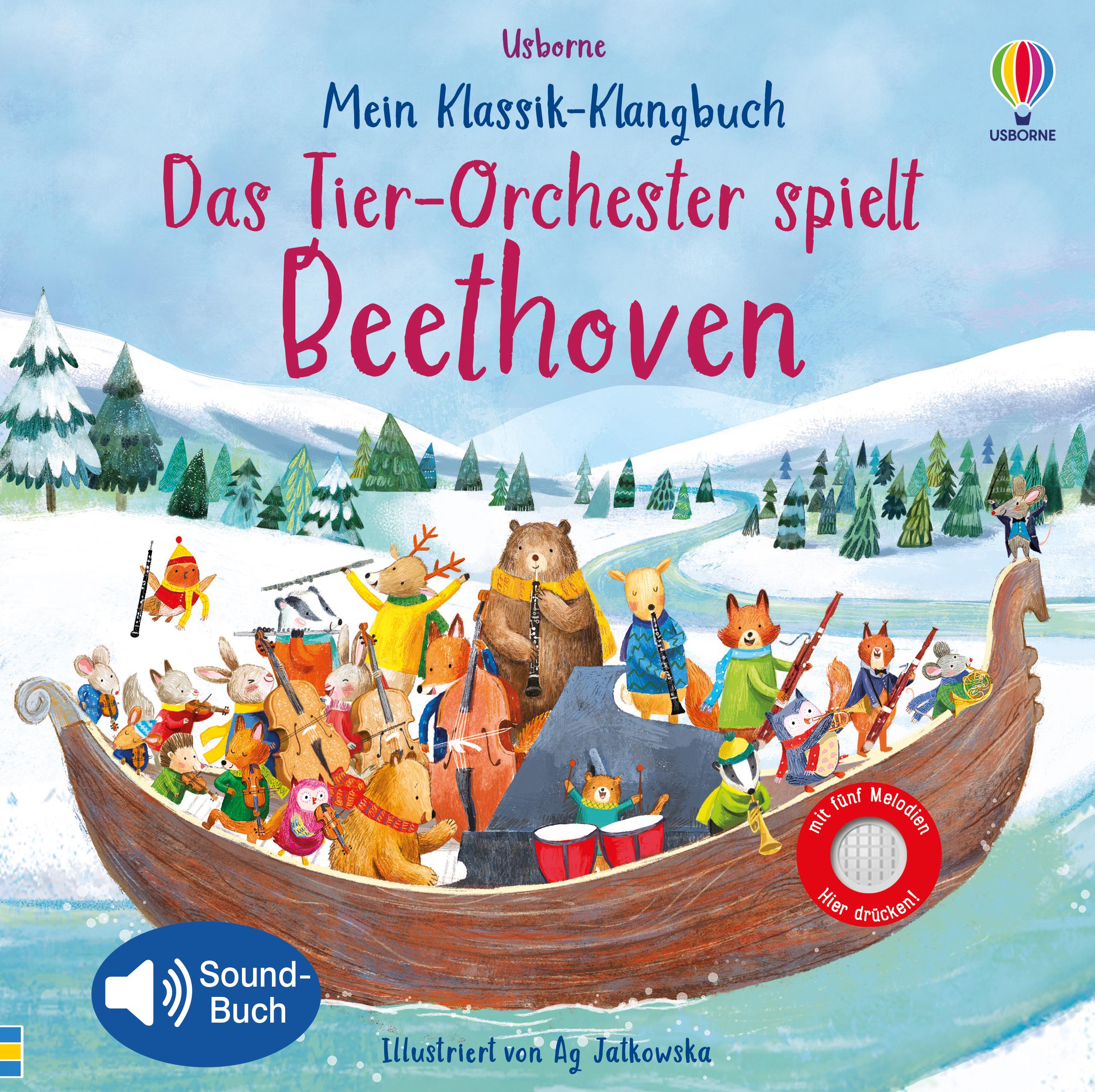 Vorderes Coverbild Mein Klassik-Klangbuch: Das Tier-Orchester spielt Beethoven