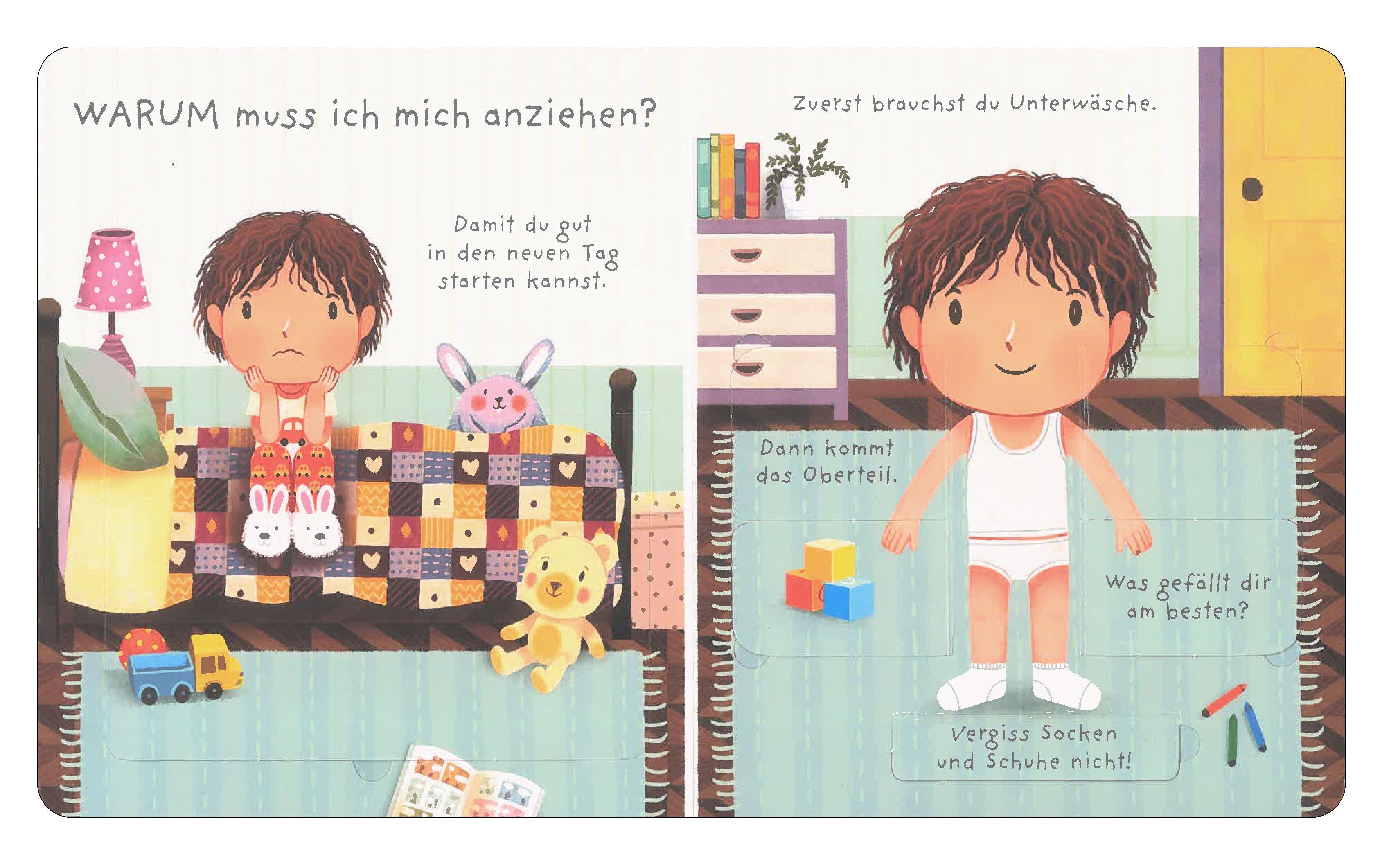 Beispielinhalt (Bild) Warum muss ich mich anziehen?