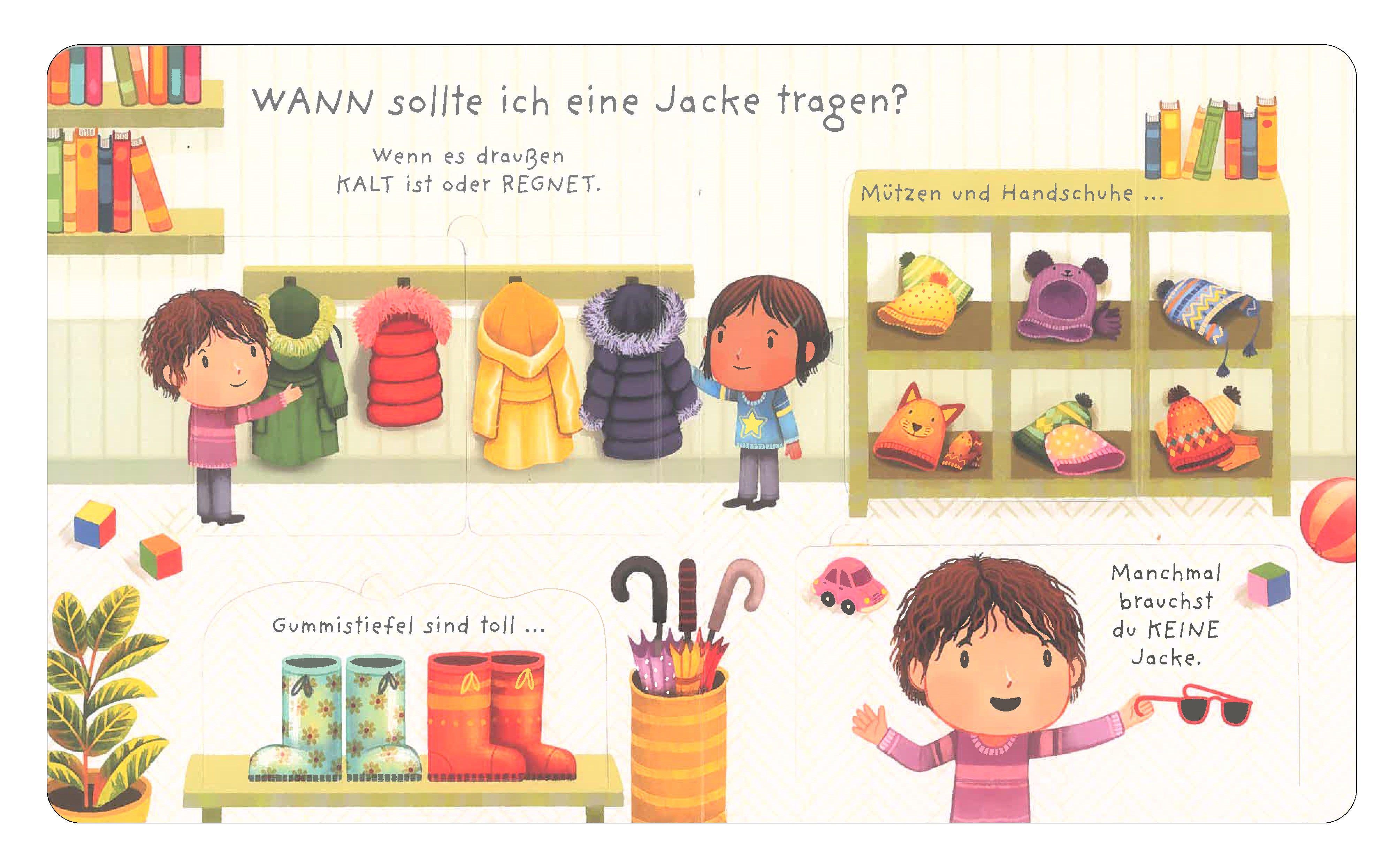 Beispielinhalt (Bild) Warum muss ich mich anziehen?