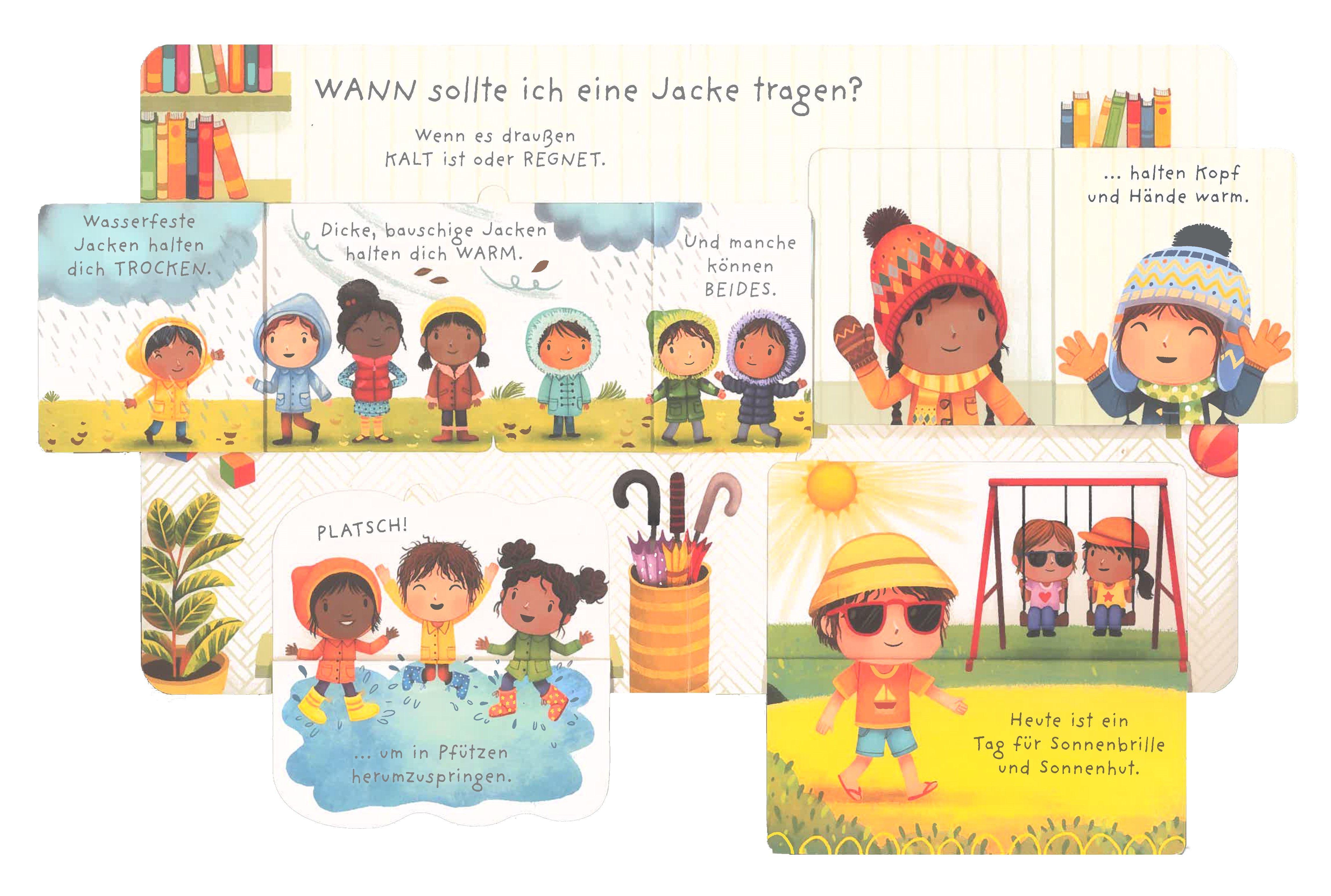 Beispielinhalt (Bild) Warum muss ich mich anziehen?