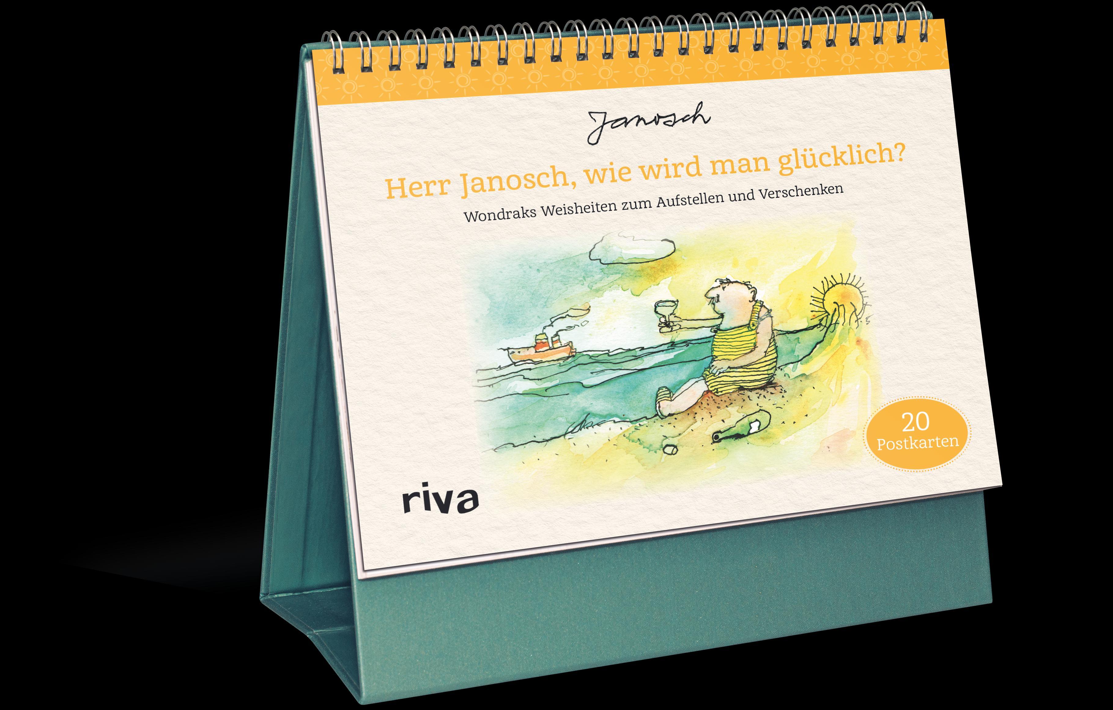 Vorderes Coverbild Herr Janosch, wie wird man glücklich?