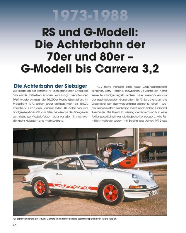 Beispielinhalt (Bild) Porsche 911 - 60 Jahre Sportwagenkultur! Alle Modell-Generationen