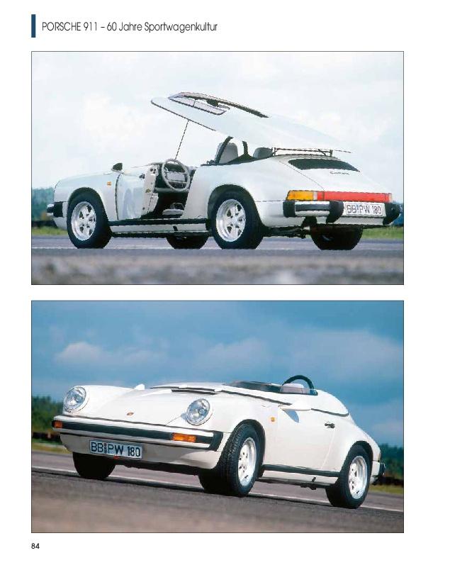 Beispielinhalt (Bild) Porsche 911 - 60 Jahre Sportwagenkultur! Alle Modell-Generationen