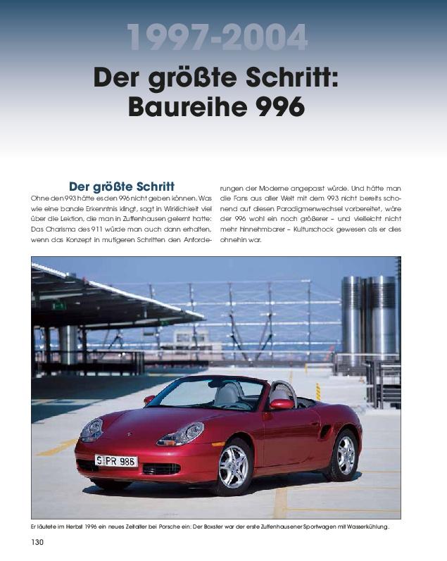Beispielinhalt (Bild) Porsche 911 - 60 Jahre Sportwagenkultur! Alle Modell-Generationen