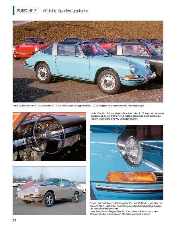 Beispielinhalt (Bild) Porsche 911 - 60 Jahre Sportwagenkultur! Alle Modell-Generationen
