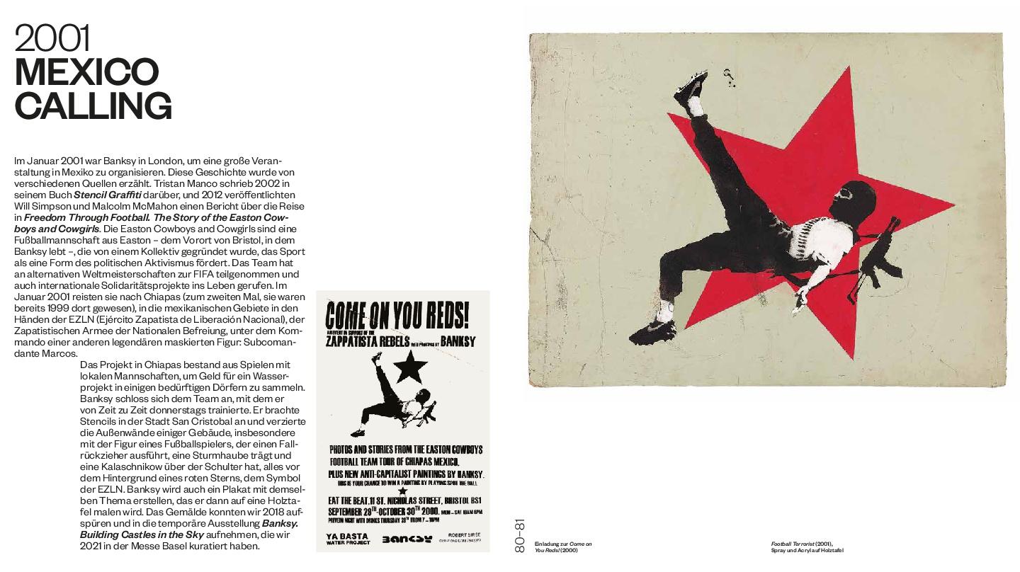 Beispielinhalt (Bild) Banksy - Die Kunst der Straße im großen Bildband