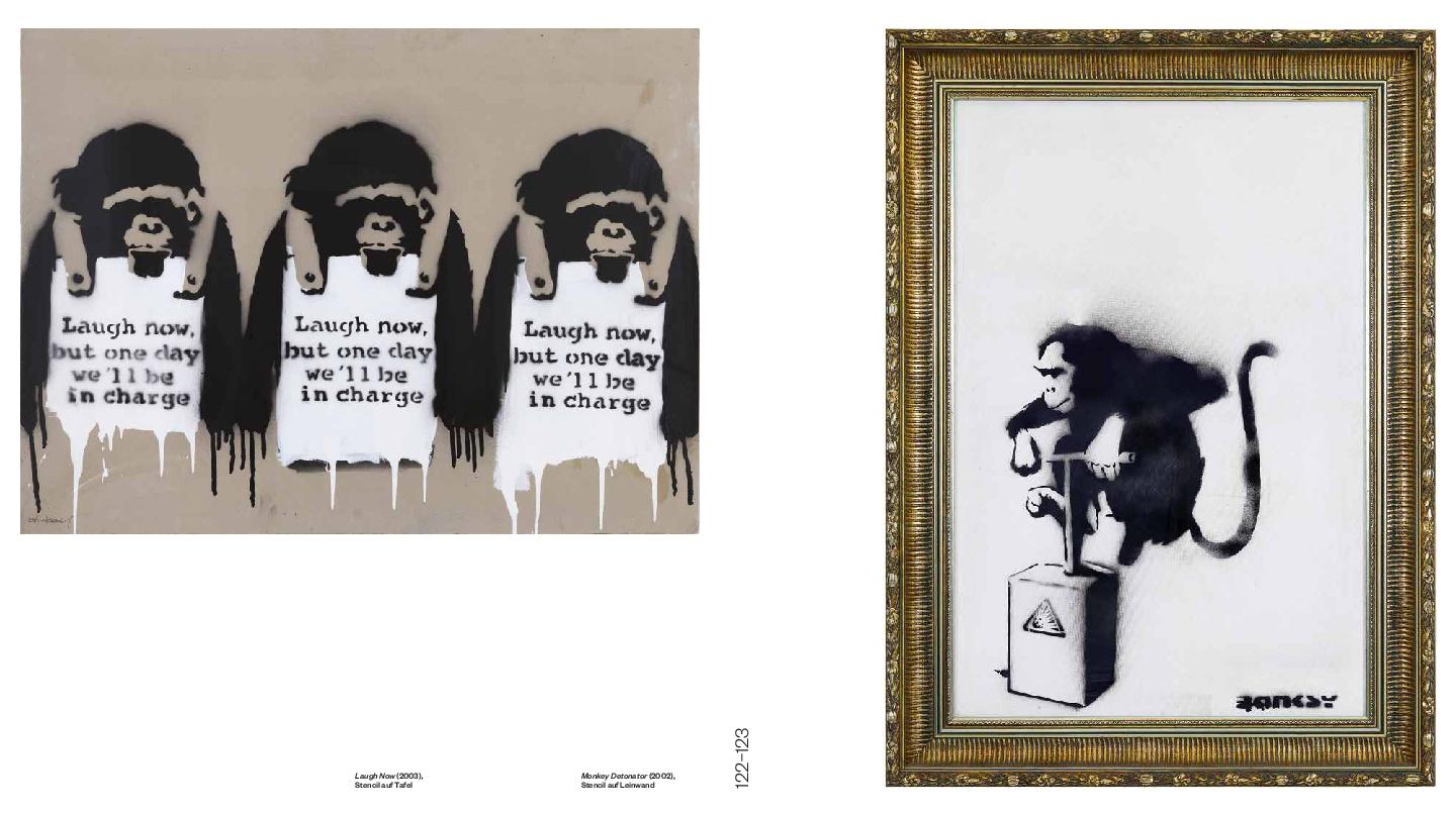 Beispielinhalt (Bild) Banksy - Die Kunst der Straße im großen Bildband
