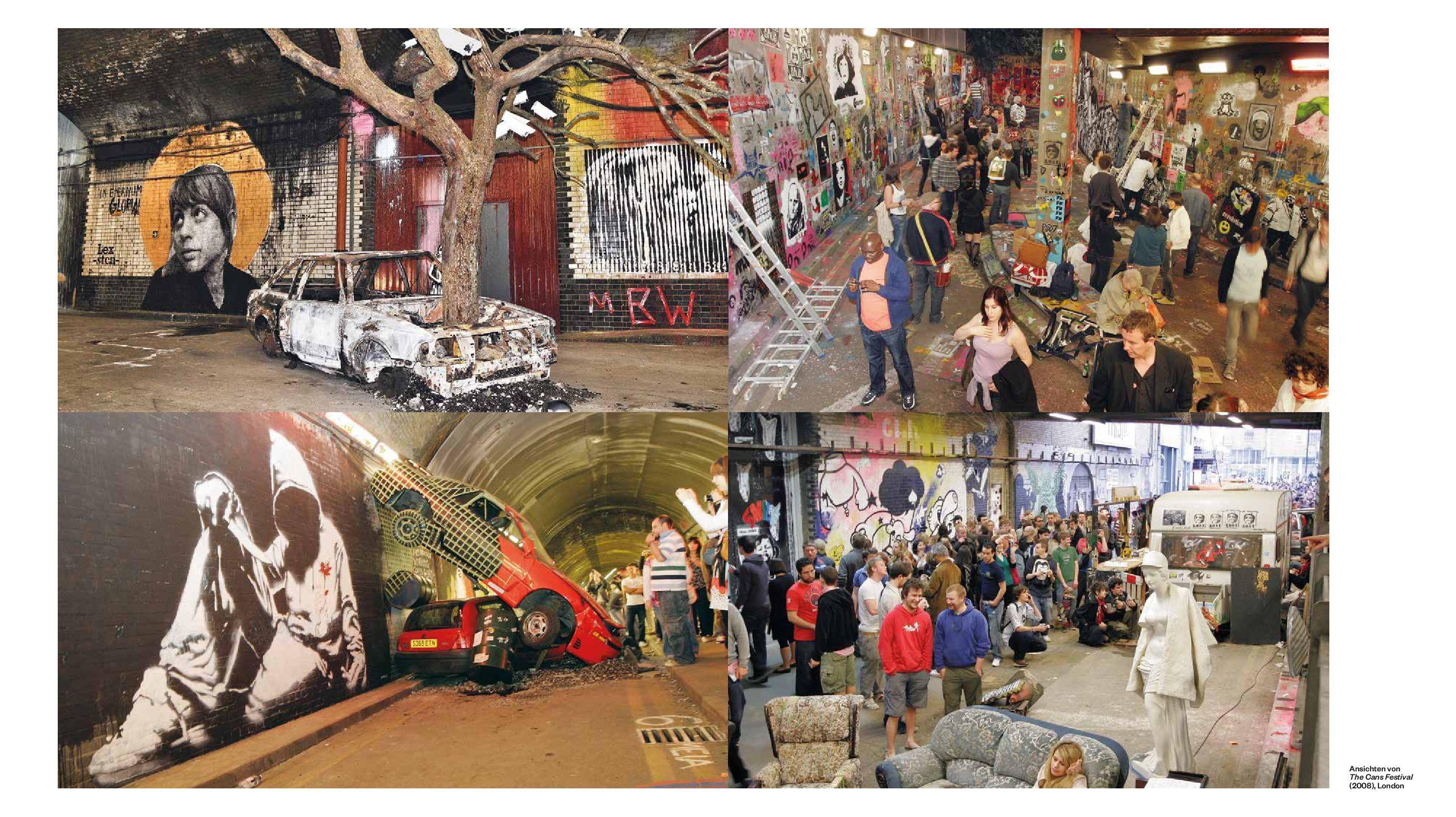 Beispielinhalt (Bild) Banksy - Die Kunst der Straße im großen Bildband