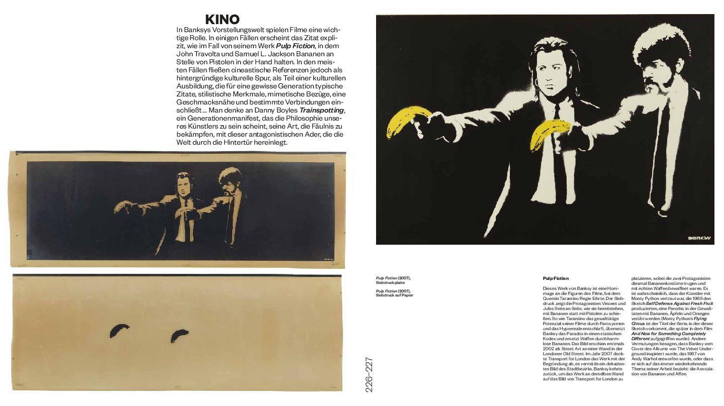 Beispielinhalt (Bild) Banksy - Die Kunst der Straße im großen Bildband