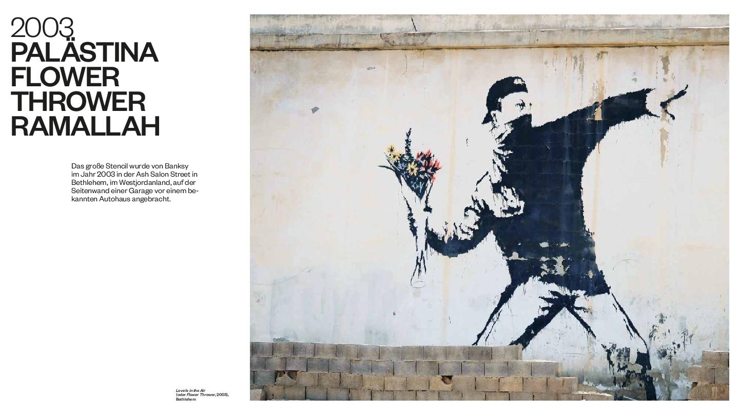 Beispielinhalt (Bild) Banksy - Die Kunst der Straße im großen Bildband