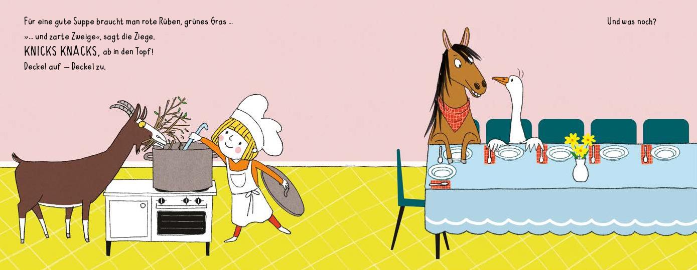 Beispielinhalt (Bild) Suppe ist fertig!