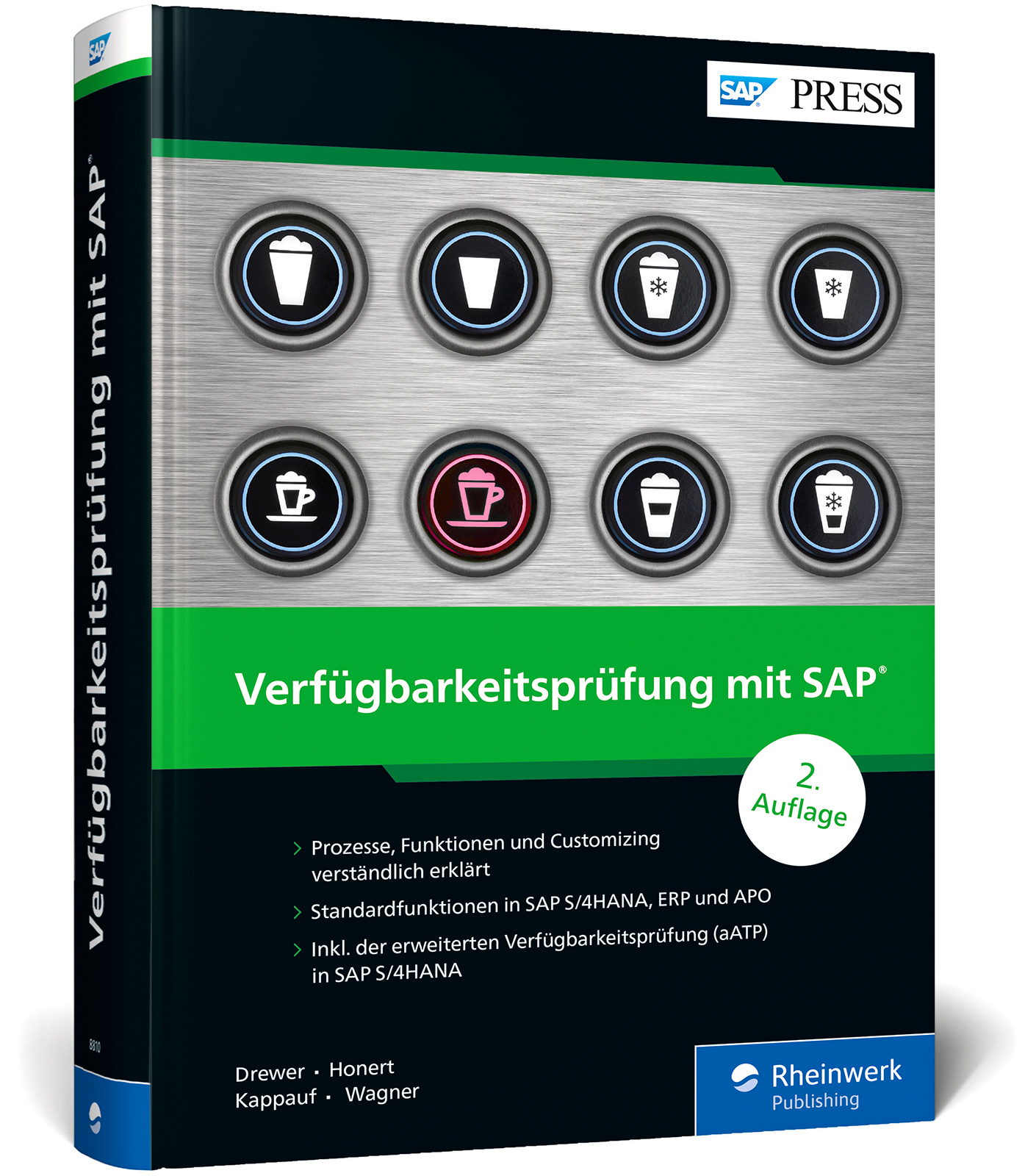 Vorderes Coverbild Verfügbarkeitsprüfung mit SAP