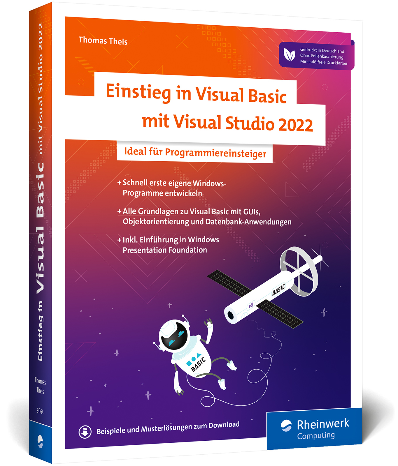 Vorderes Coverbild Einstieg in Visual Basic mit Visual Studio 2022