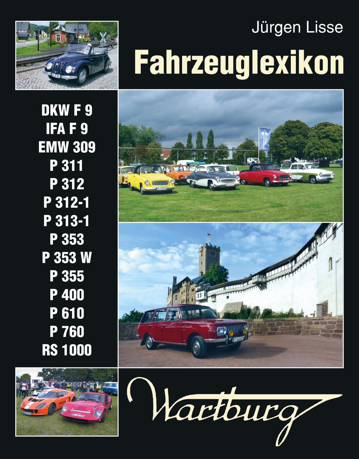Vorderes Coverbild Fahrzeuglexikon Wartburg