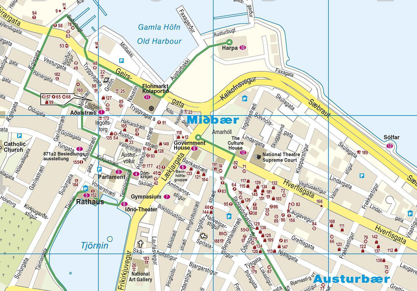 Beispielinhalt (Bild) Reise Know-How CityTrip Reykjavík