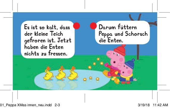 Beispielinhalt (Bild) Peppa Pig Adventskalender