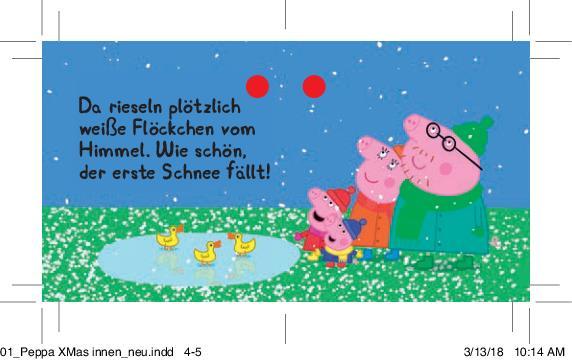 Beispielinhalt (Bild) Peppa Pig Adventskalender